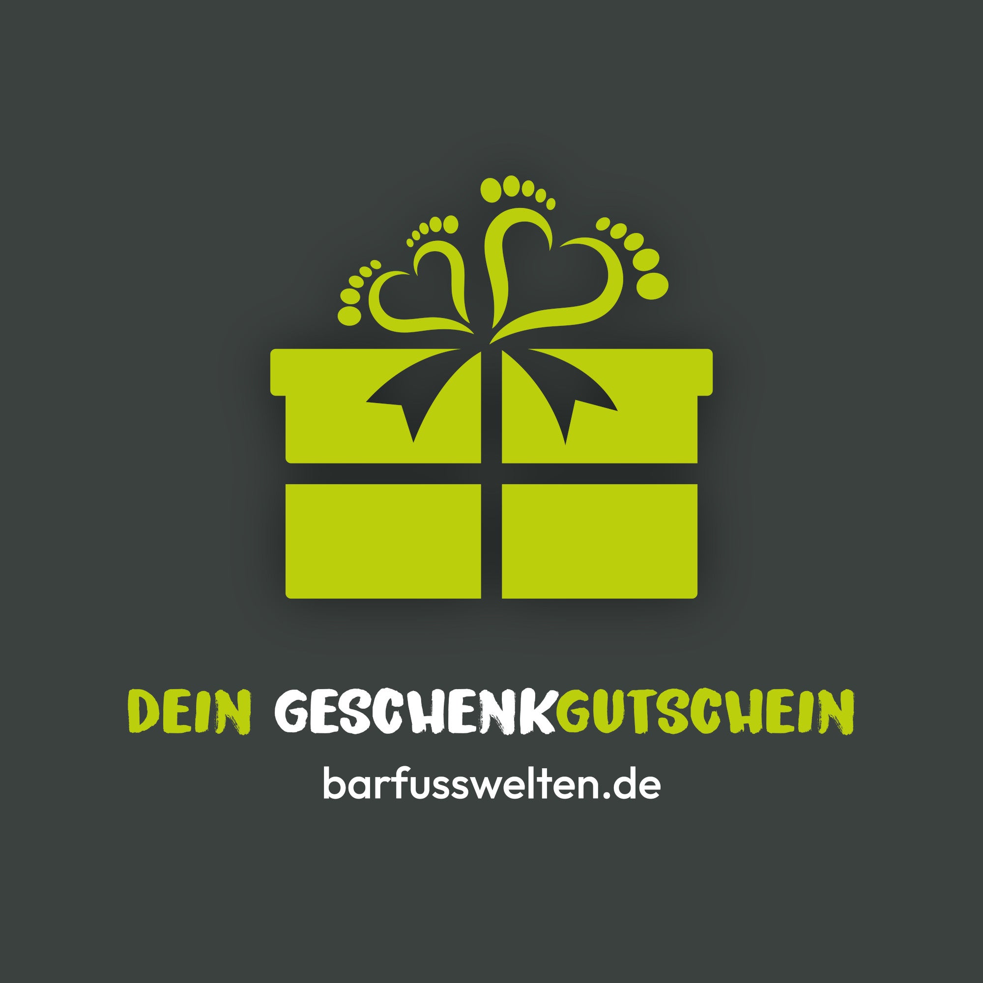 Gutschein für Barfußschuhe aus unserem Onlineshop, ideal für nachhaltige Schuhgeschenke und individuelle Auswahl im Sortiment