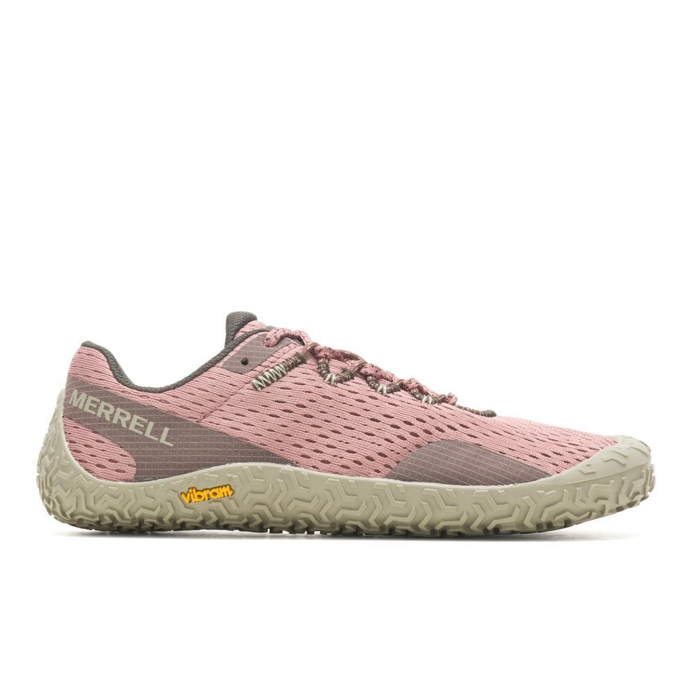 Barfußschuhe Merrell Vapor Glove 6 in Burlwood für Damen, rechte Ansicht, erhältlich in unserem Onlineshop für Barfußschuhe. Flexibles Design für ein barfußähnliches Laufgefühl und maximalen Komfort bei Outdoor-Aktivitäten.