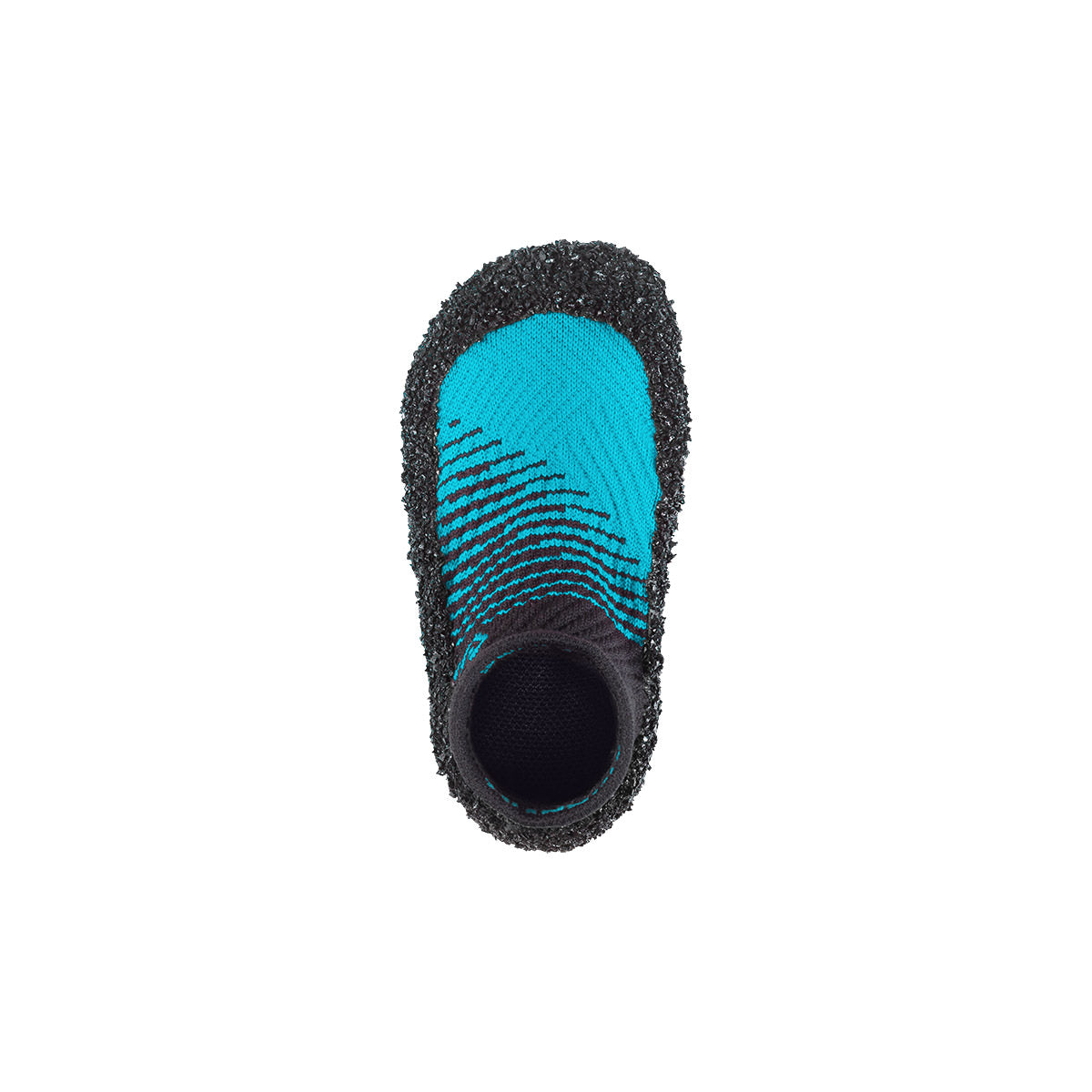 Skinners 2.0 KIDS Barfußschuhe in Lagoon Türkis, Ansicht von oben, erhältlich in unserem Onlineshop für Barfußschuhe. Das flexible Design unterstützt die natürliche Fußbewegung und sorgt für maximalen Komfort und Bewegungsfreiheit für Kinder.