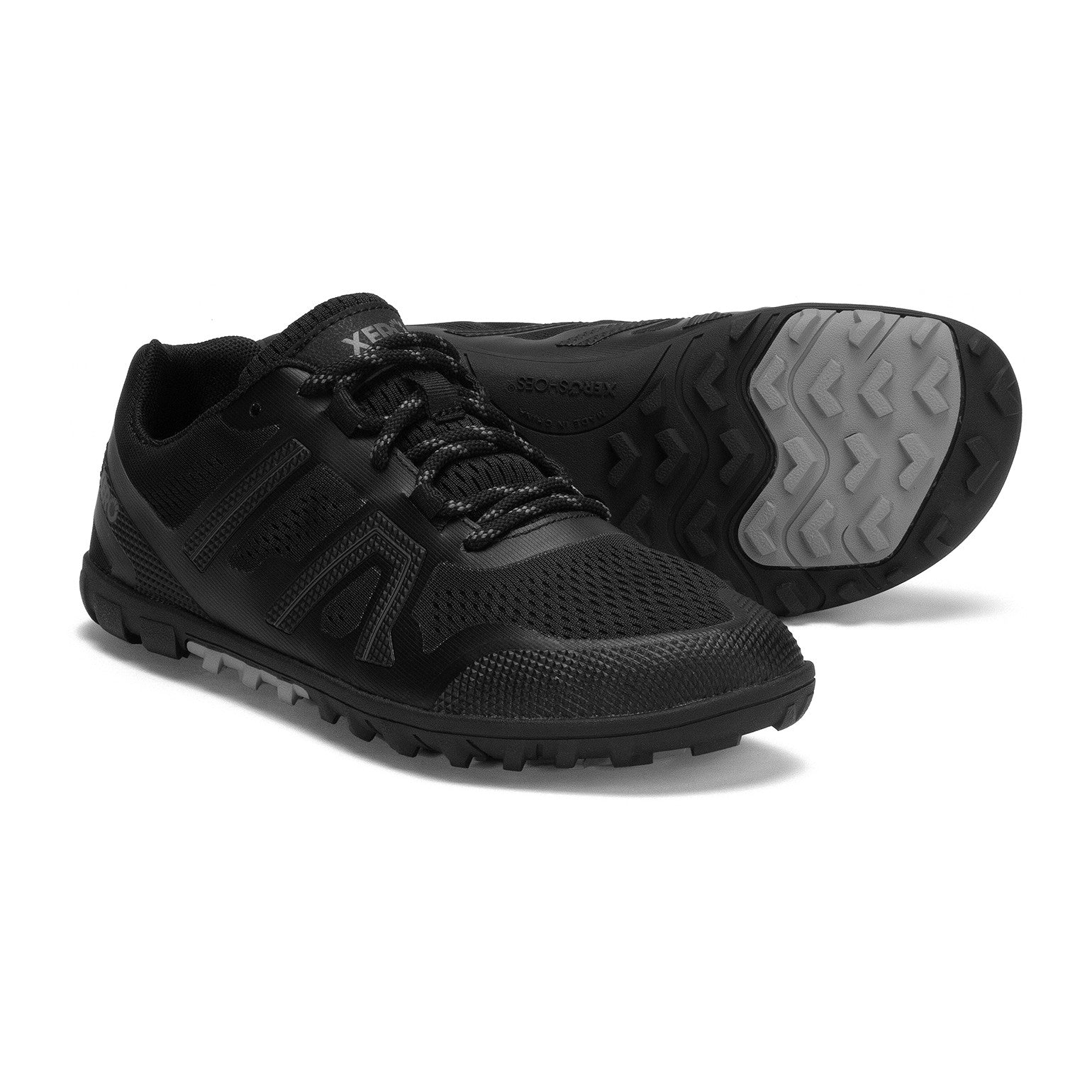 Barfußschuhe Xero Shoes Mesa Trail II für Damen in Schwarz, vielseitige Wanderschuhe im Onlineshop.