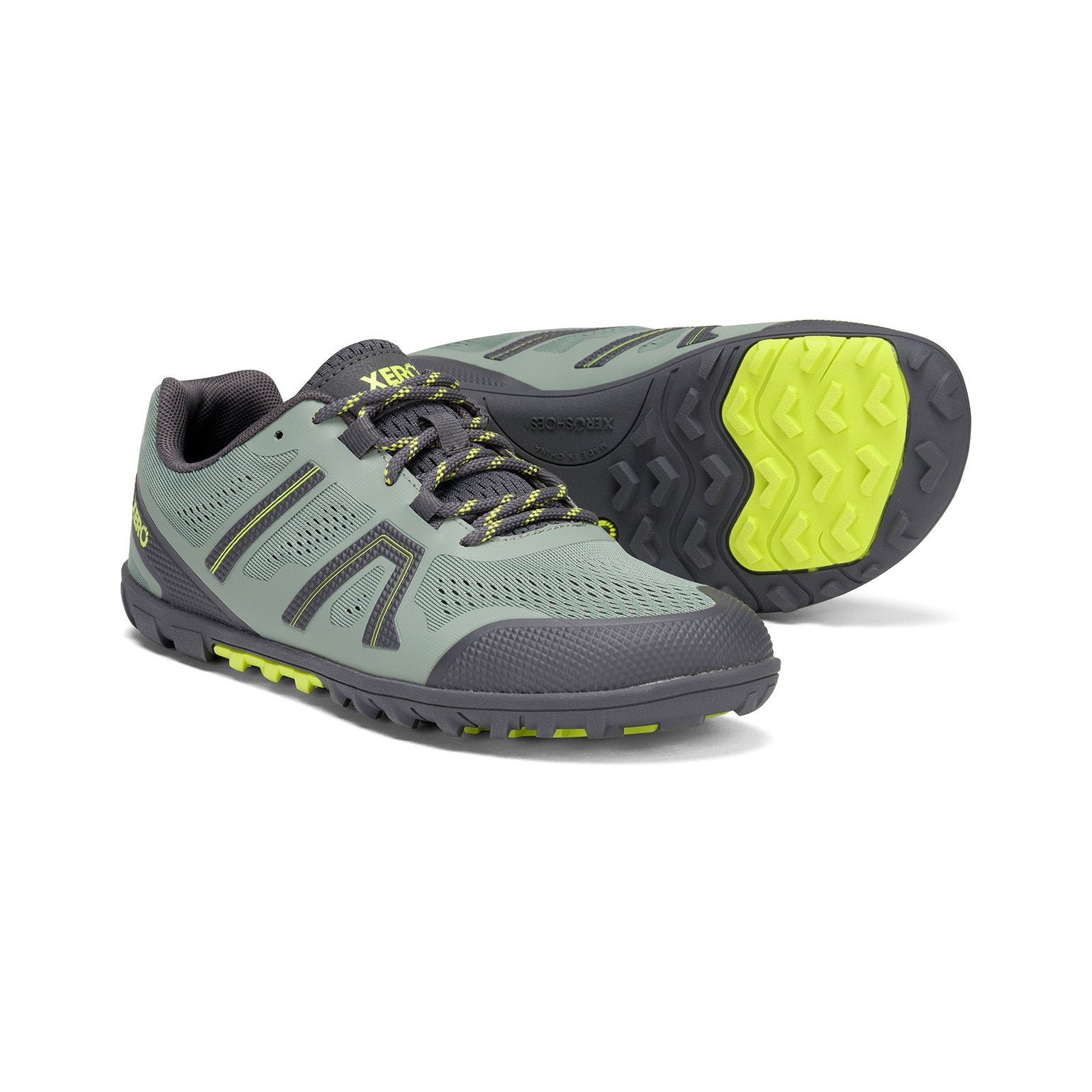Xero Shoes Mesa Trail II Damen Barfußschuhe in lily pad als vielseitige Wanderschuhe im Onlineshop für Barfußschuhe