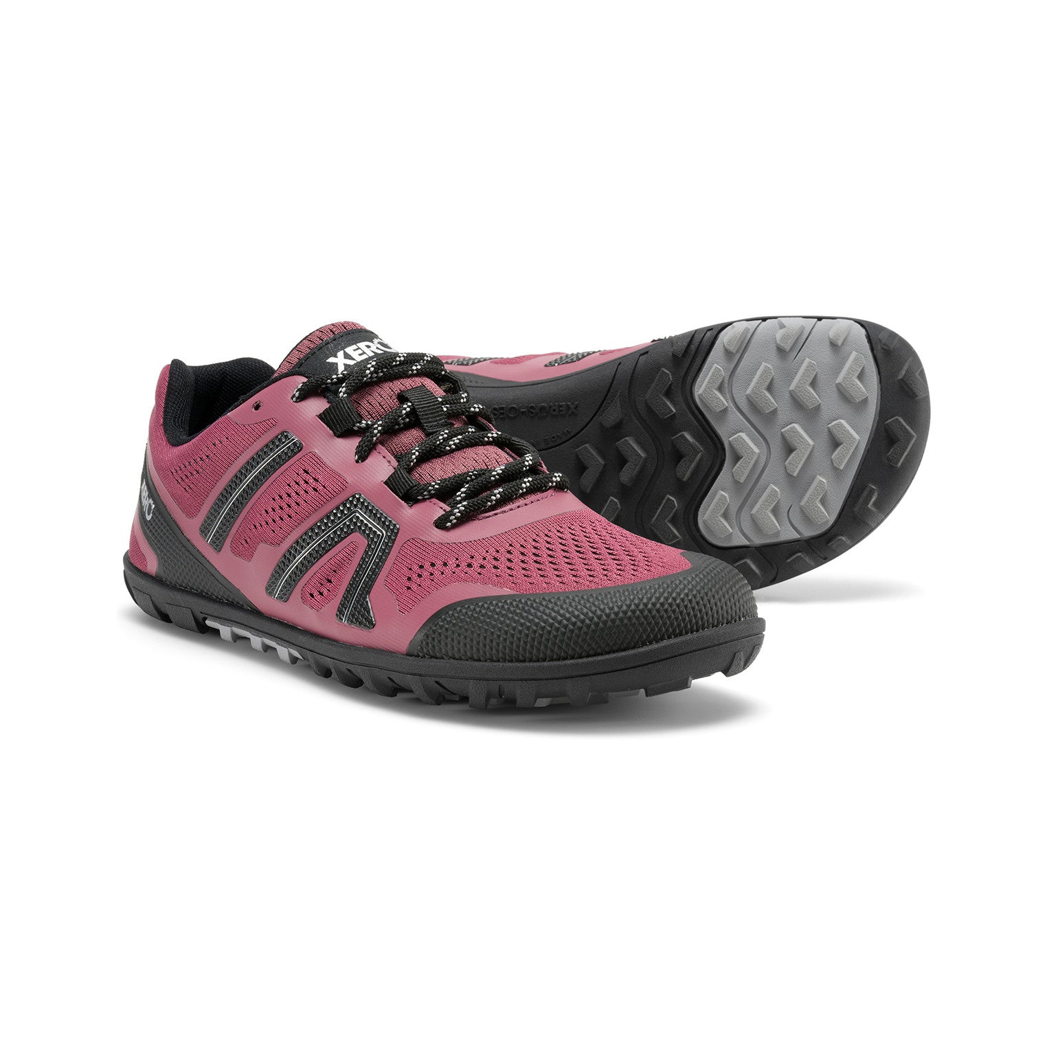 Xero Shoes Mesa Trail II Damen Barfußschuhe in muddy rose als vielseitige Wanderschuhe im Onlineshop für Barfußschuhe