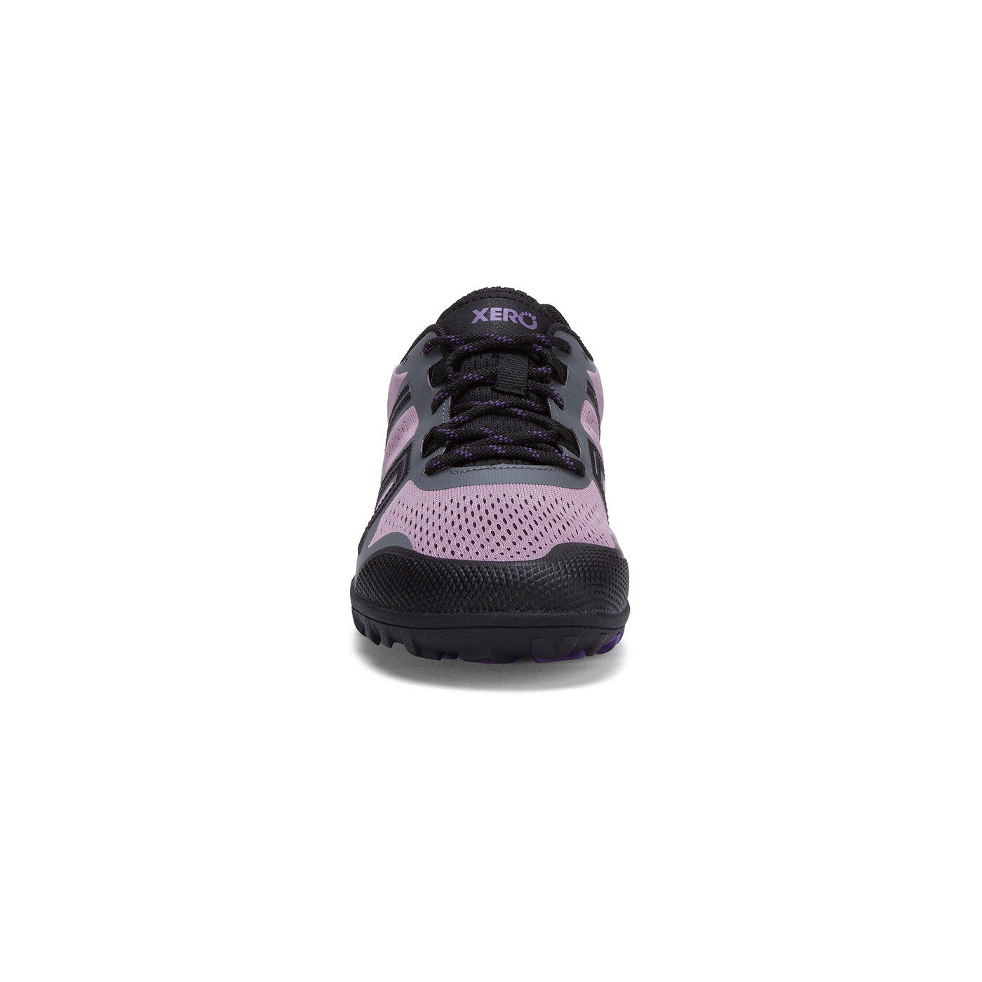 Xero Shoes Mesa Trail II Damen Barfußschuhe in Orchid, Vorderansicht Wanderschuhe im Onlineshop für Barfußschuhe