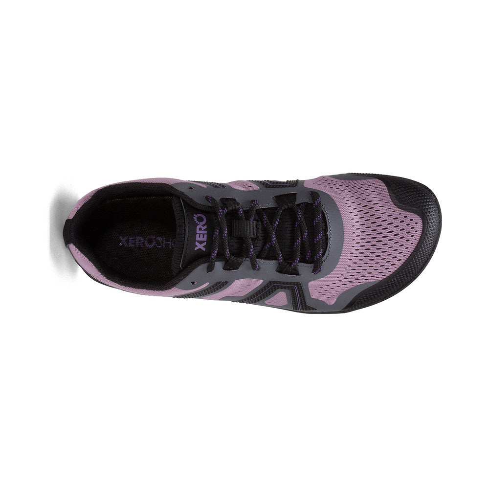 Xero Shoes Mesa Trail II Damen Barfußschuhe in Orchid, Wanderschuhe von oben im Onlineshop für Barfußschuhe
