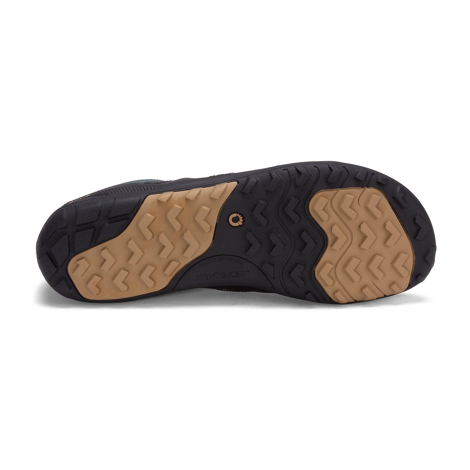 Xero Shoes Mesa Trail II Herren Barfußschuhe in Forest, Wanderschuhe von unten im Onlineshop für Barfußschuhe