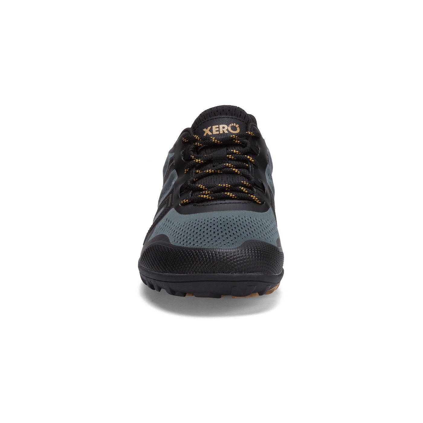 Xero Shoes Mesa Trail II Herren Barfußschuhe in Forest, Vorderansicht Wanderschuhe im Onlineshop für Barfußschuhe