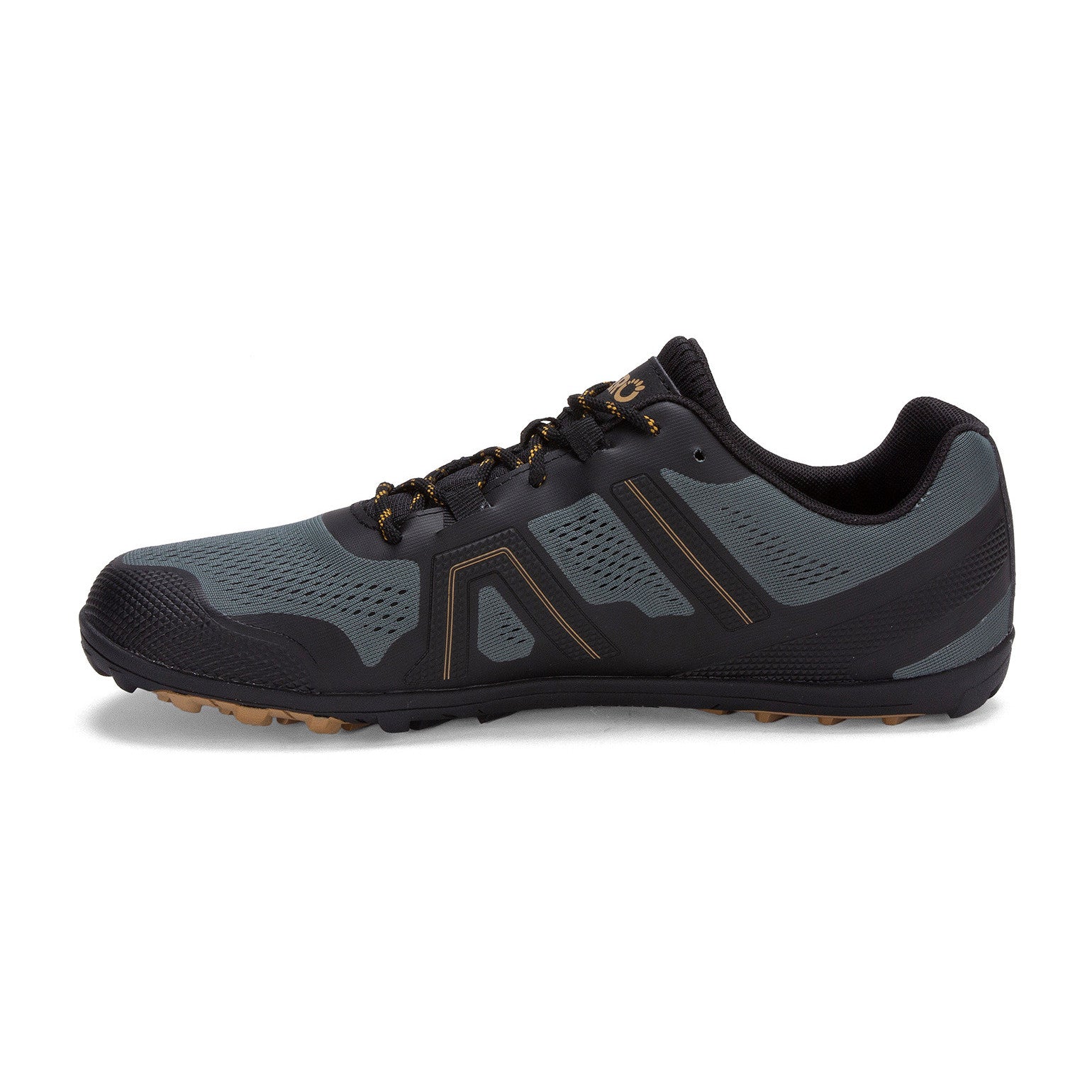 Xero Shoes Mesa Trail II Herren Barfußschuhe in Forest, linke Seite, Wanderschuhe im Onlineshop für Barfußschuhe
