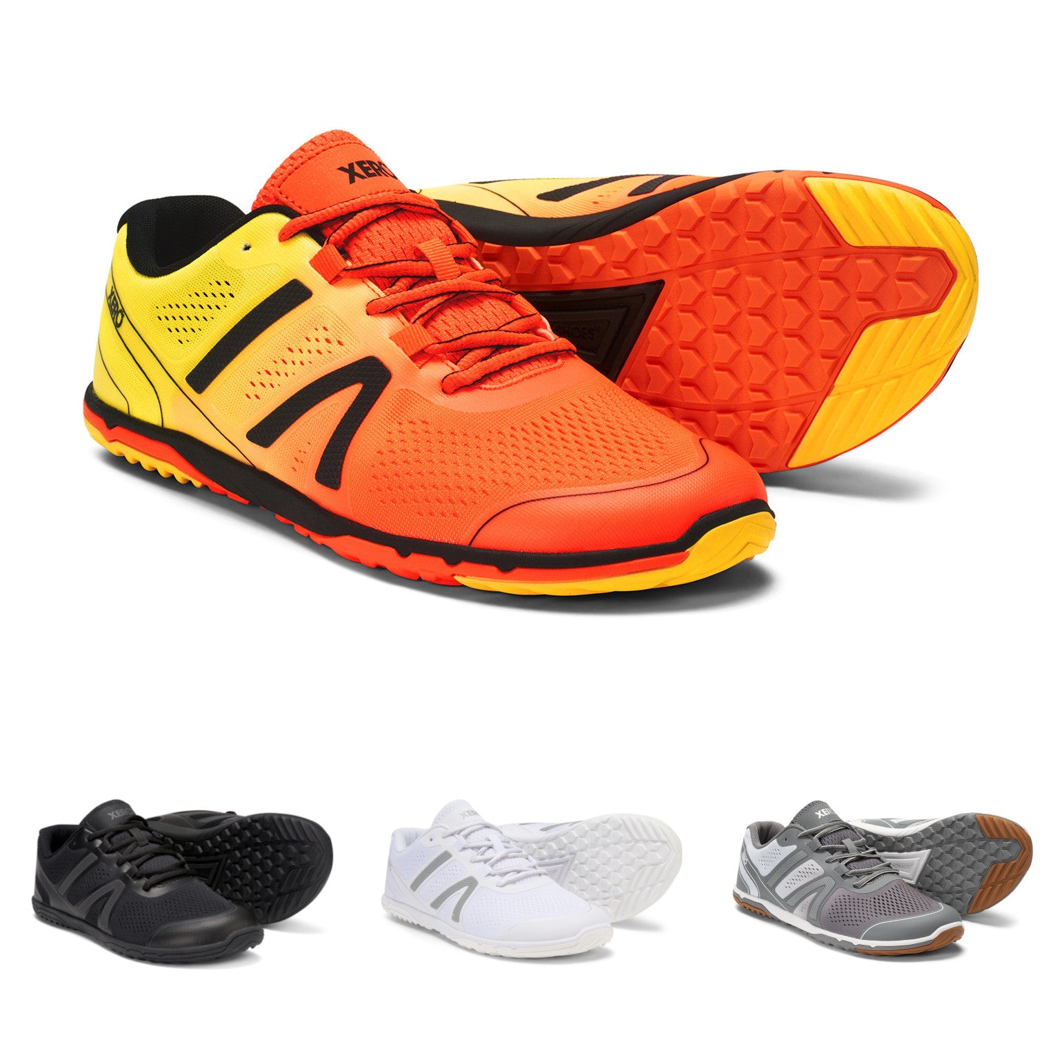 Xero Shoes HFS II für Herren, alle Farbvarianten, vielseitige und leichte Barfuß-Laufschuhe, verfügbar im Onlineshop für Barfußschuhe