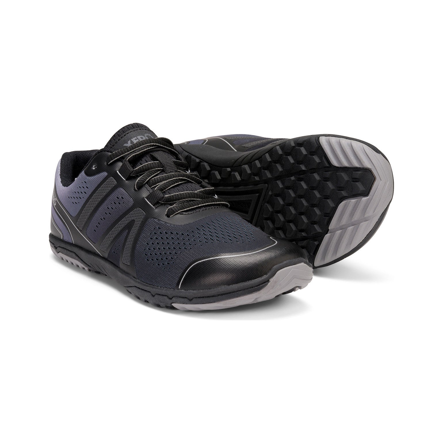 Xero Shoes HFS II in Black Frost Gray für Damen, vielseitige Barfuß-Laufschuhe für Alltag und Sport, erhältlich in unserem Onlineshop für Barfußschuhe