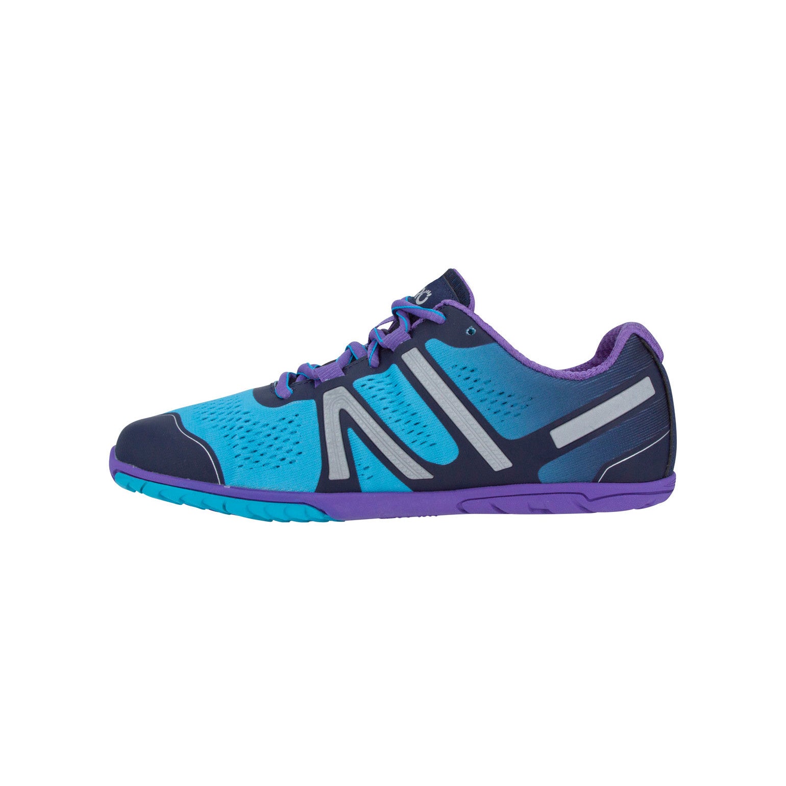 Barfußschuhe Xero Shoes HFS für Damen in Atoll Blue, Sneaker und Laufschuhe, Seitenansicht links im Onlineshop.