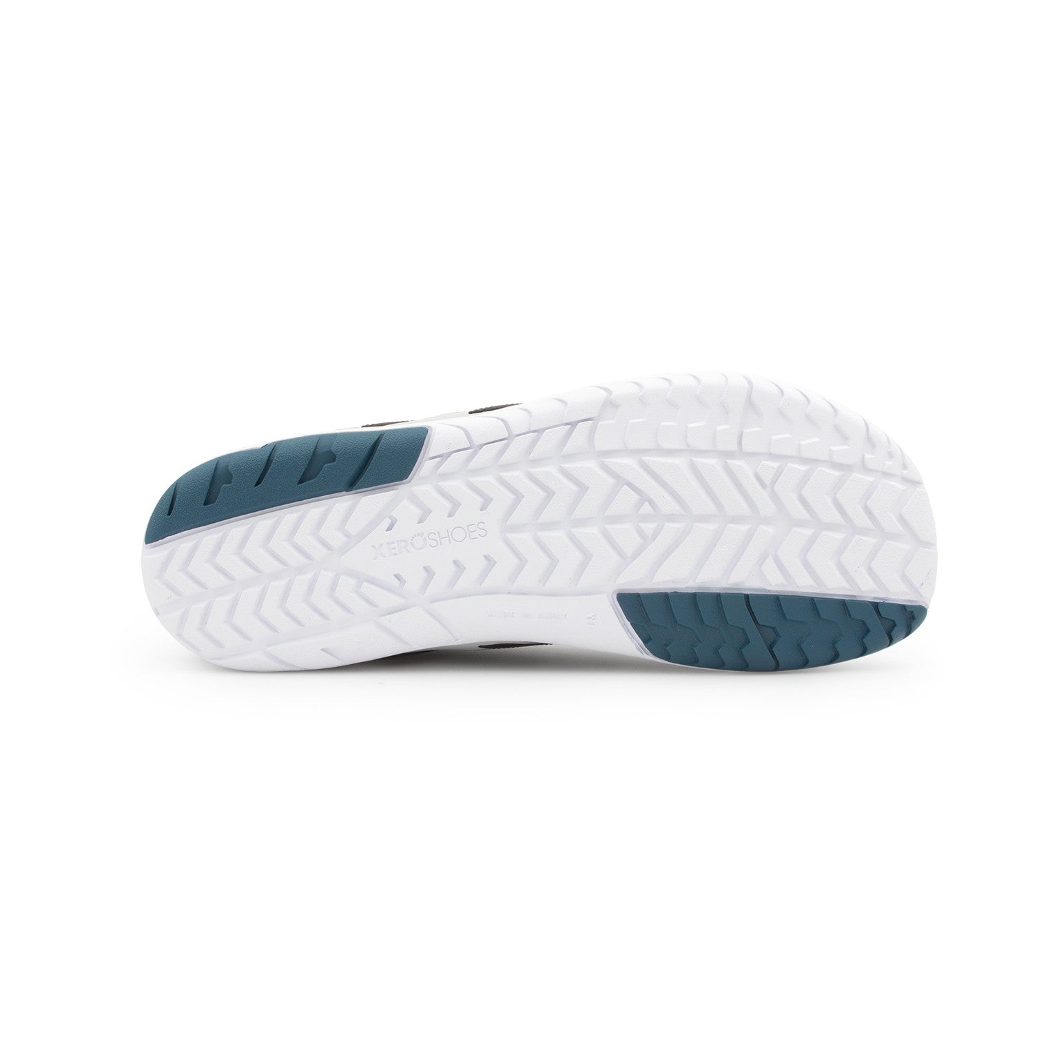 Barfußschuhe Xero Shoes HFS für Damen in Aurora Gray, Sneaker und Laufschuhe, Ansicht von unten im Onlineshop.