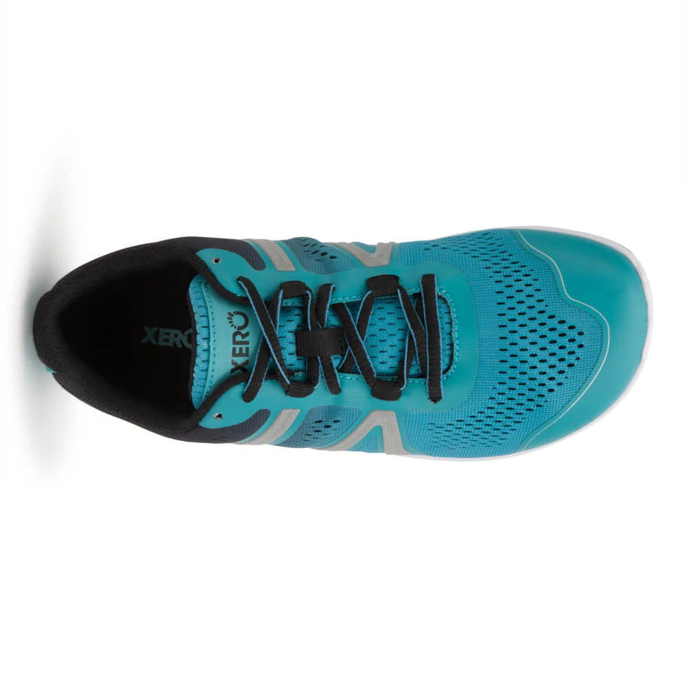 Barfußschuhe Xero Shoes HFS für Damen in Porcelain Blue, Sneaker und Laufschuhe, Ansicht von oben im Onlineshop.