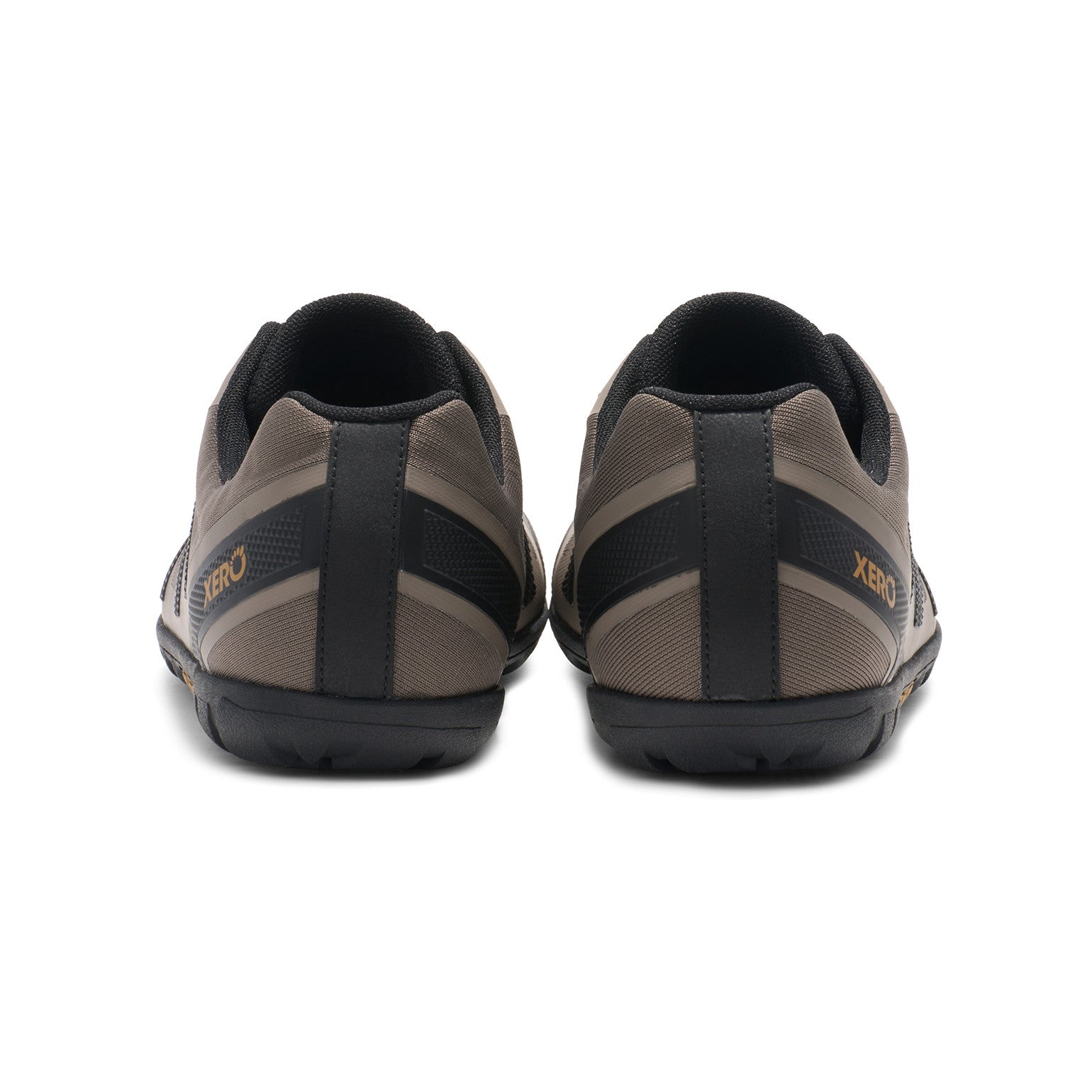 Xero Shoes Mesa Trail II Barfußschuhe für Herren in Fallen Rock Black, Wanderschuhe von hinten im Onlineshop
