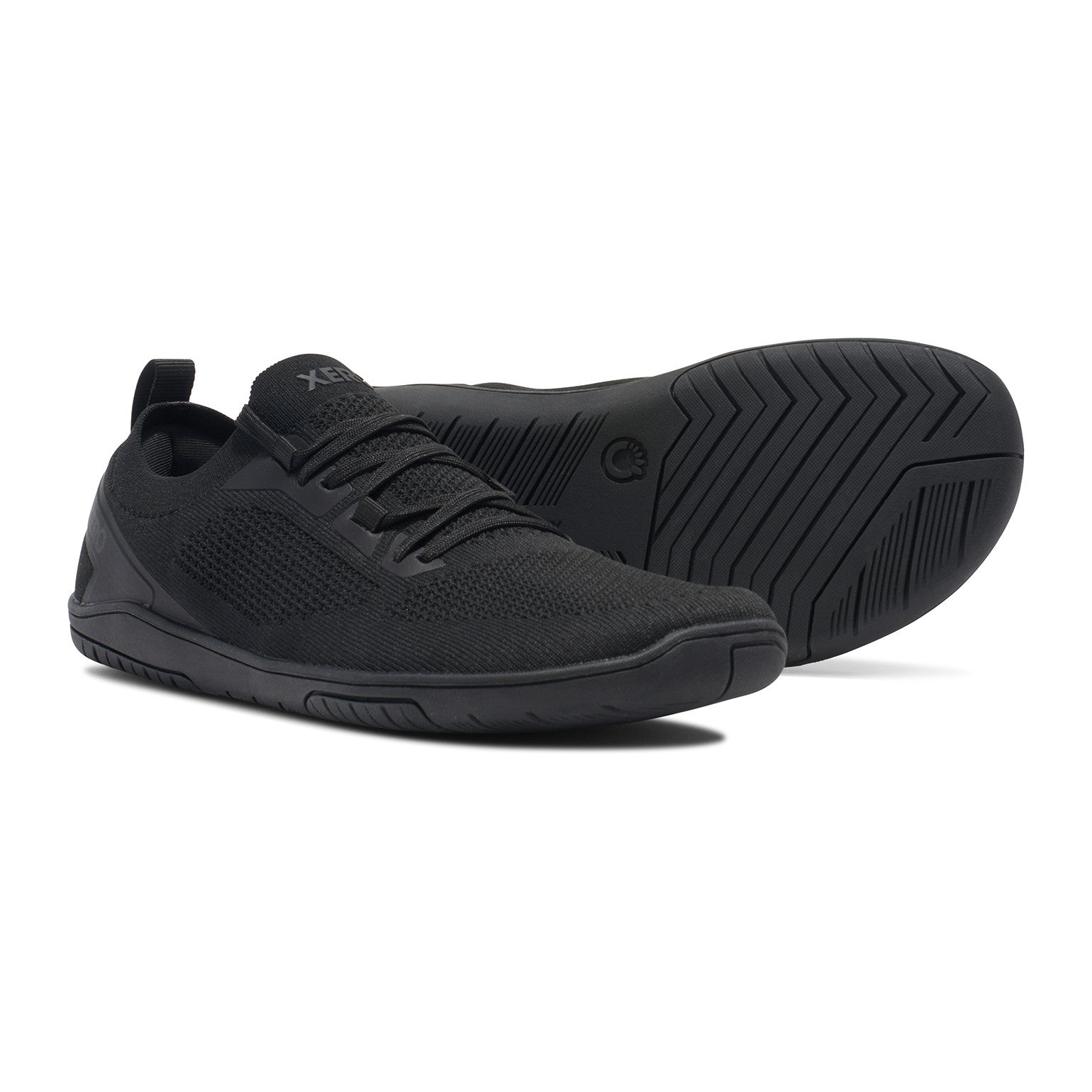 Xero Shoes Nexus Knit Sneaker in Schwarz für Herren, minimalistisch und atmungsaktiv, ideal für Alltag und Sport im Onlineshop für Barfußschuhe.