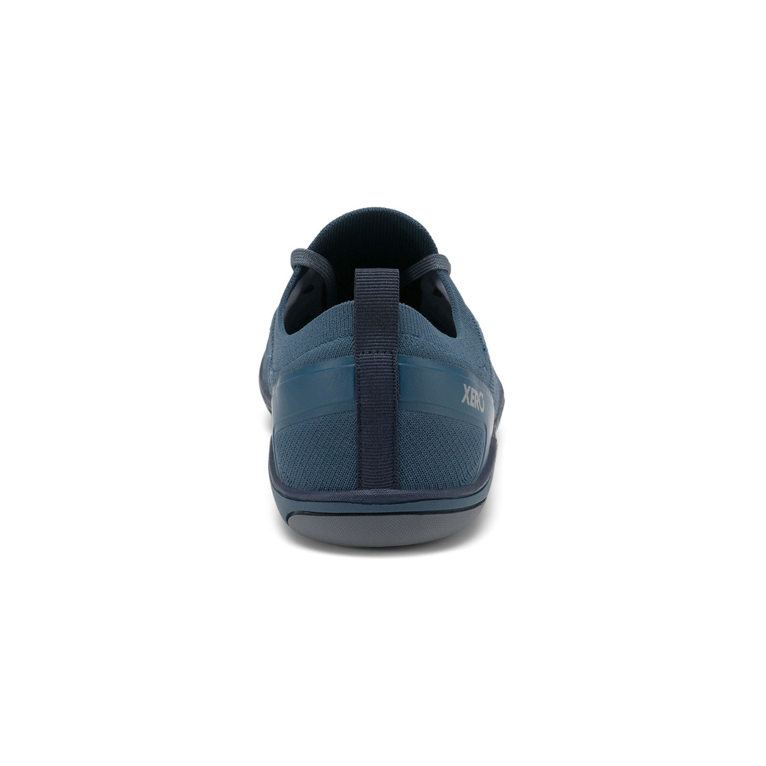 Xero Shoes Nexus Knit Men Orion Blue, Rückansicht. Atmungsaktive Herren-Sneaker und Barfußschuhe in unserem Onlineshop.