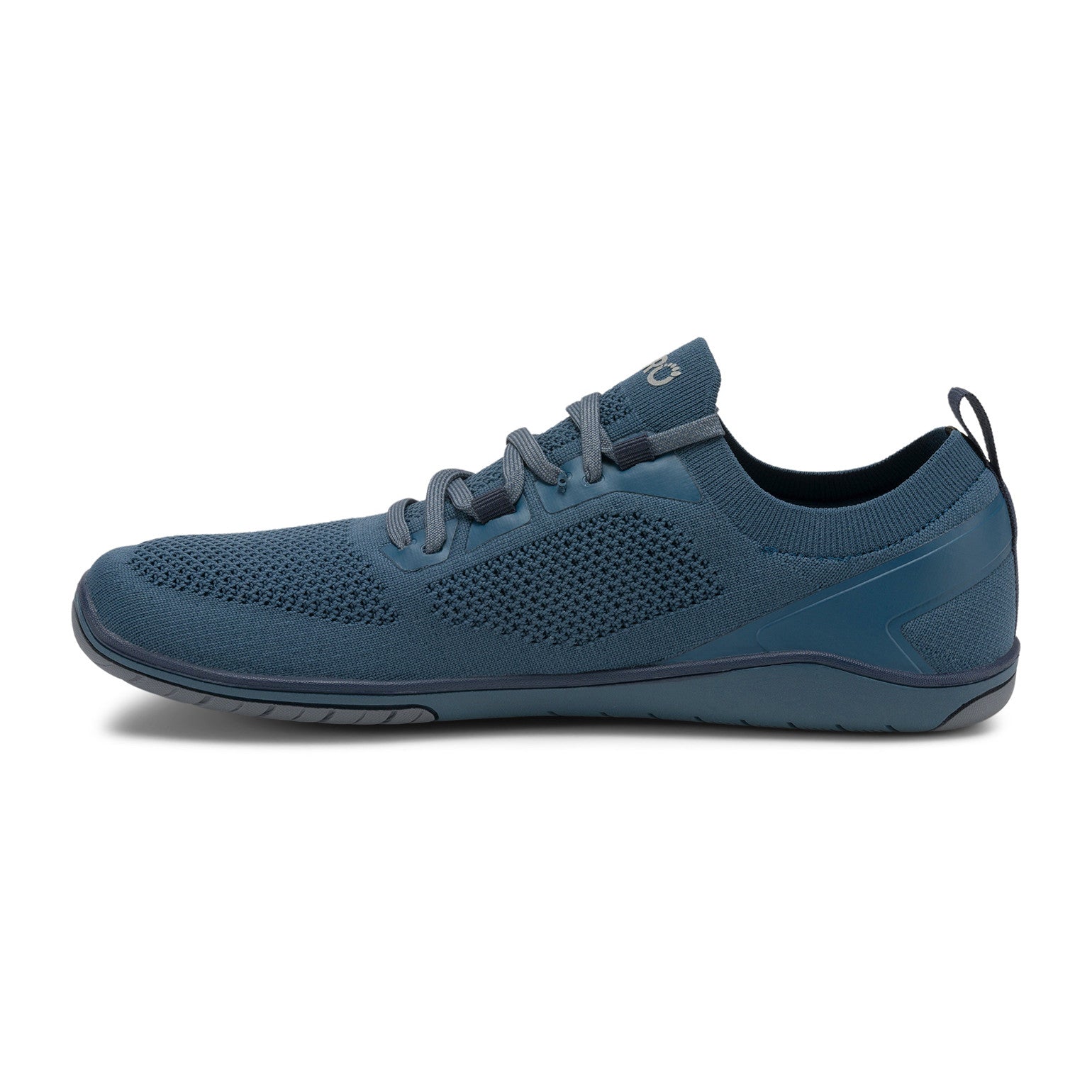 Xero Shoes Nexus Knit Men Orion Blue, Seitenansicht links. Stylische Herren-Sneaker und Barfußschuhe in unserem Onlineshop.