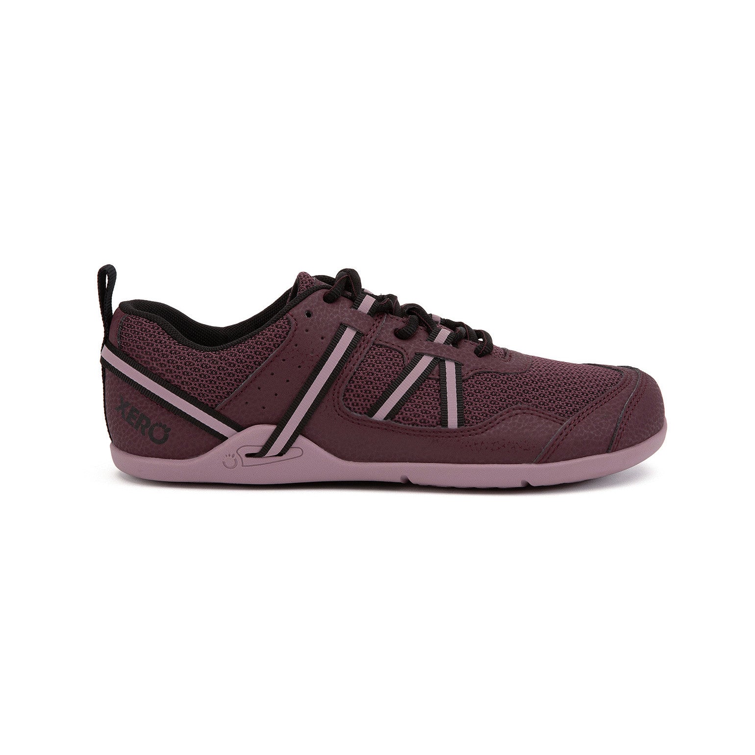 Xero Shoes Prio Barfußschuhe für Damen in Elderberry, rechte Seitenansicht im Onlineshop für Barfußschuhe
