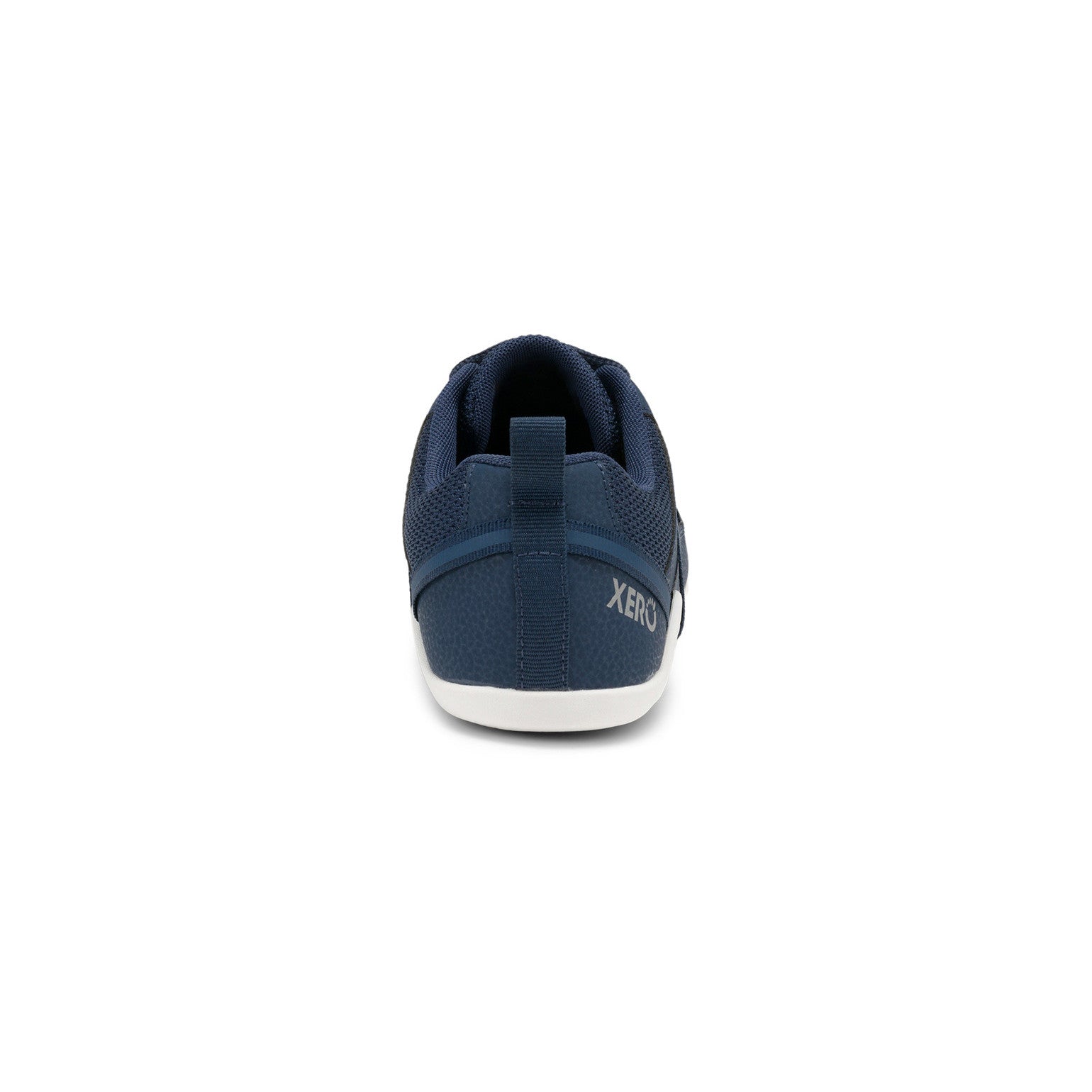 Xero Shoes Prio Damen Barfußschuhe in Insignia Blue, Rückansicht im Onlineshop für Barfußschuhe