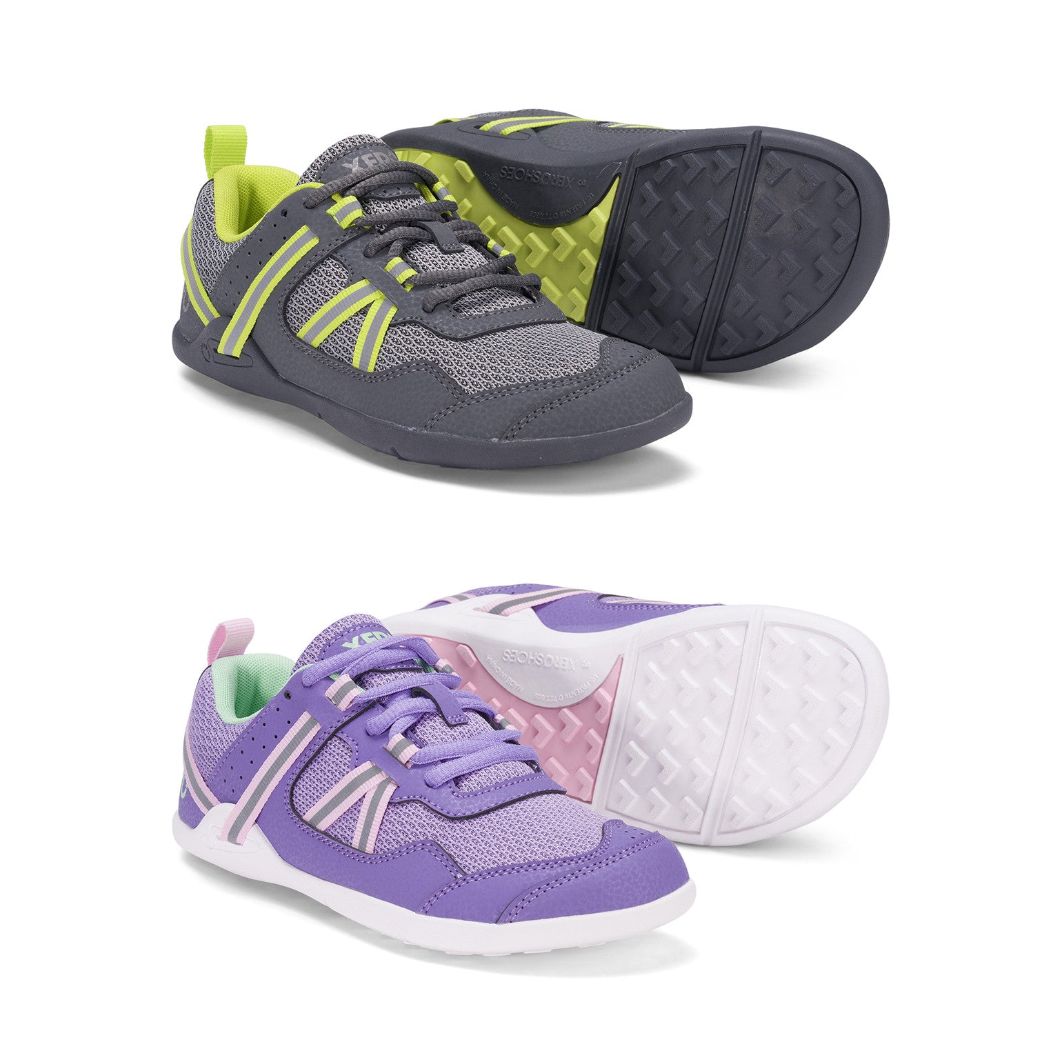 Alle Farbvarianten der Xero Shoes Prio Barfußschuhe für Kinder als Sneaker im Onlineshop für Barfußschuhe auf einen Blick