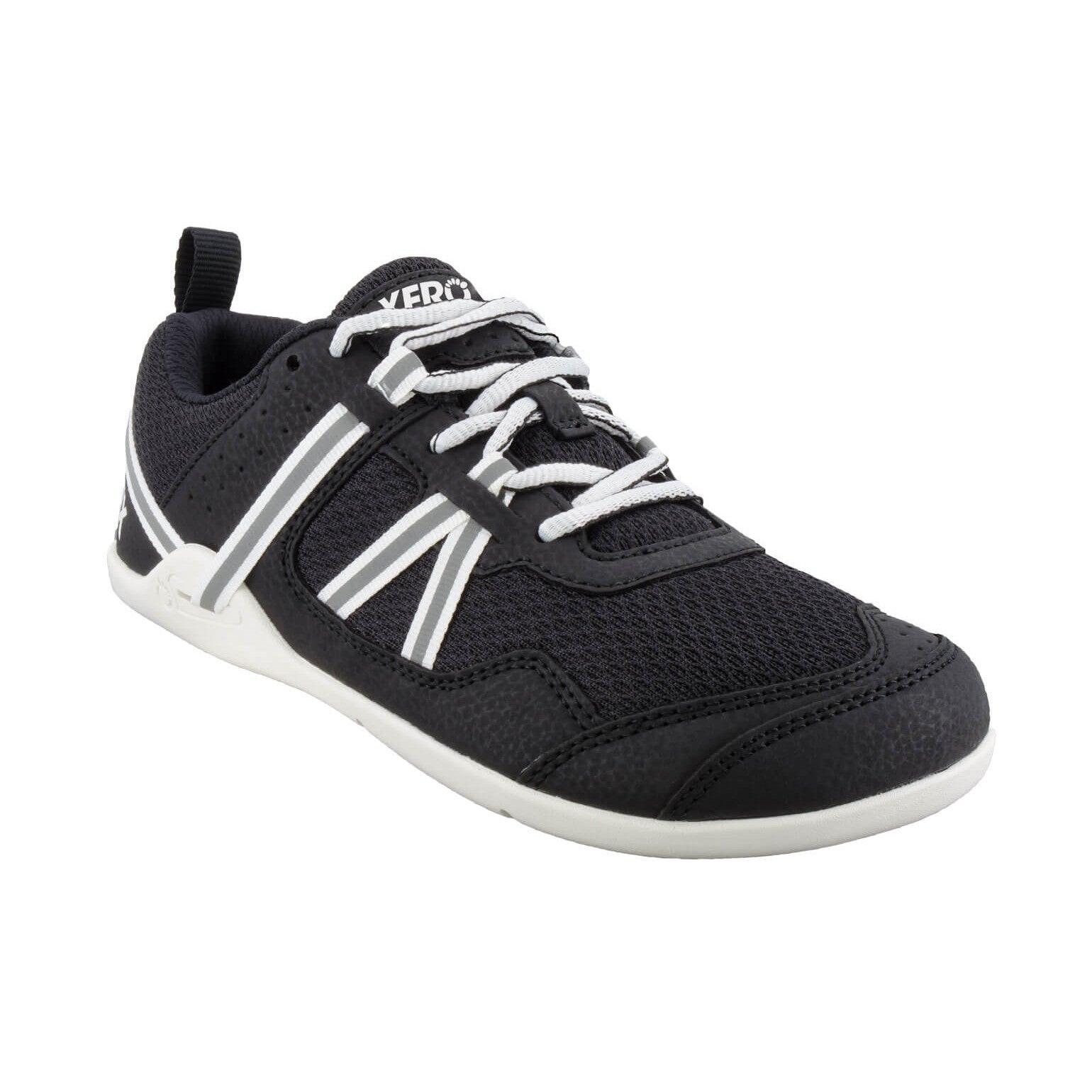 Xero Shoes Prio Barfußschuhe für Herren in Schwarz-Weiß als Sneaker im Onlineshop für Barfußschuhe