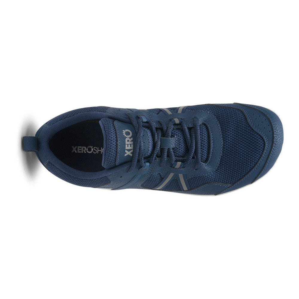 Xero Shoes Prio Barfußschuhe für Herren in Insignia Blue, Draufsicht im Onlineshop für Barfußschuhe