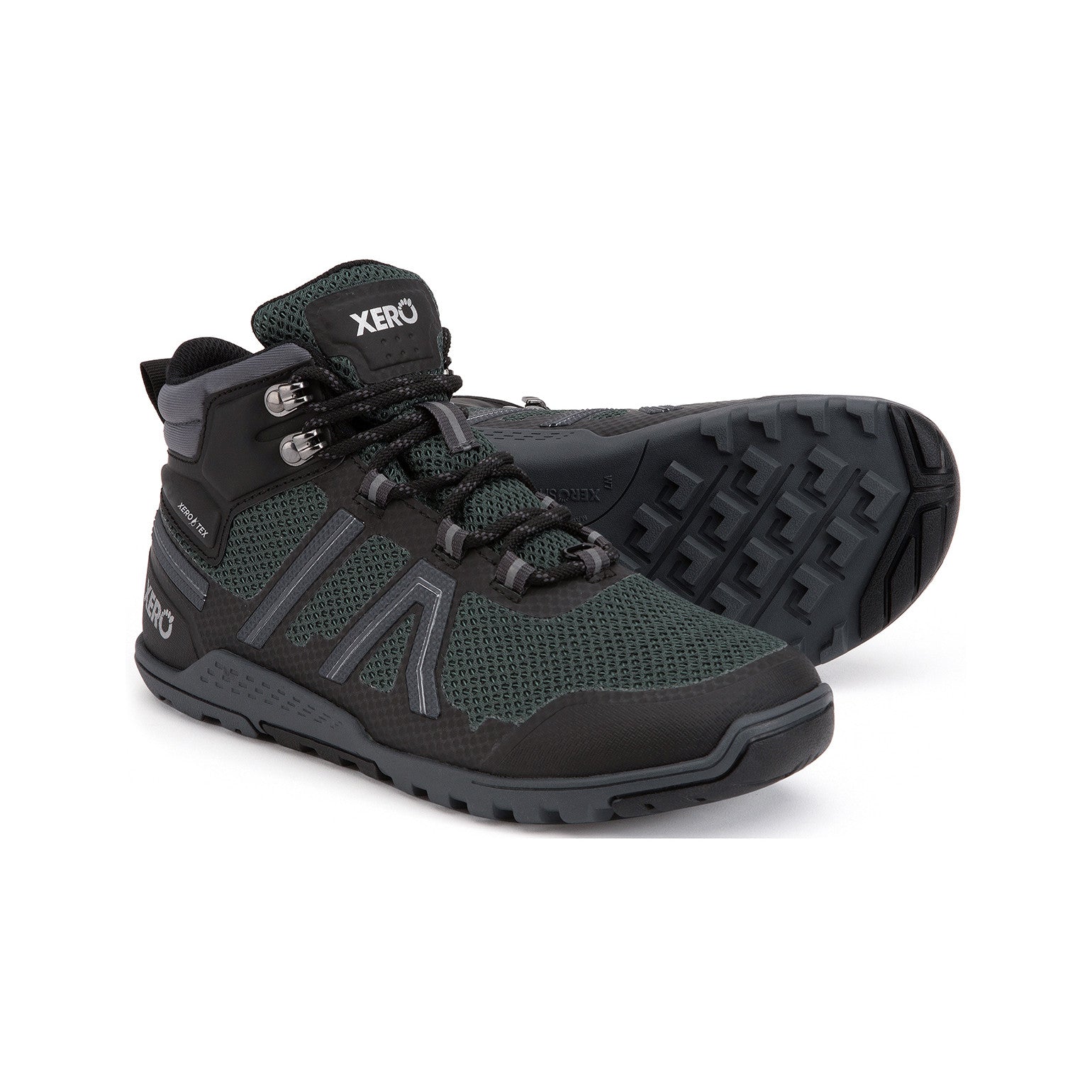 Barfußschuhe Onlineshop: Xero Shoes Xcursion Fusion wasserdichte Barfuß-Wanderschuhe für Damen in spruce