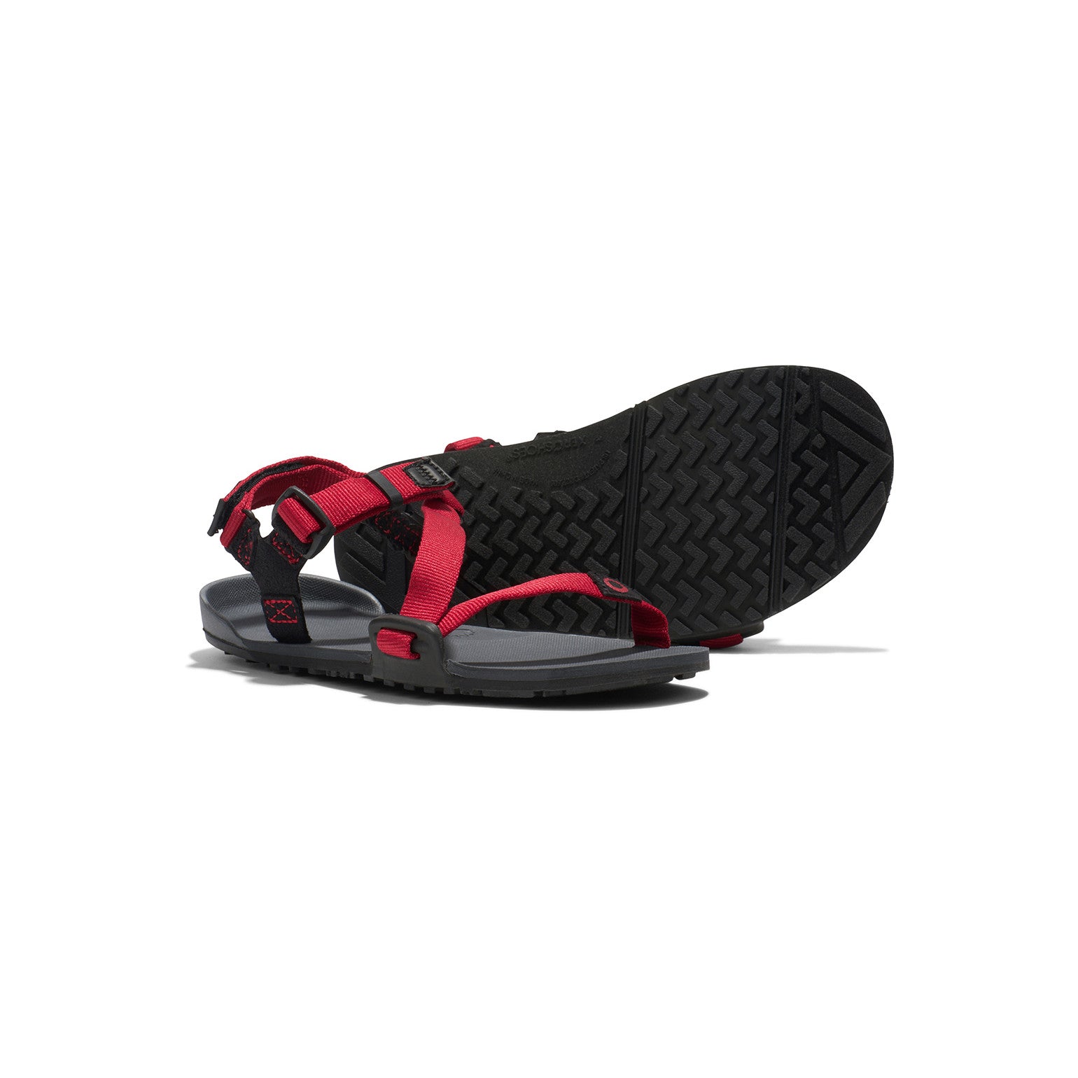 Xero Shoes Z-Trail Kids Charcoal Red Pepper Barfußschuhe Sandalen für Kinder im Onlineshop für Barfußschuhe