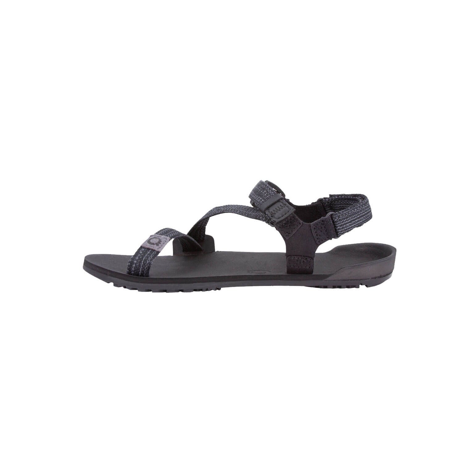 Xero Shoes Z-Trail Kids Multi Black Barfußschuhe Sandalen für Kinder, linke Seitenansicht im Onlineshop für Barfußschuhe