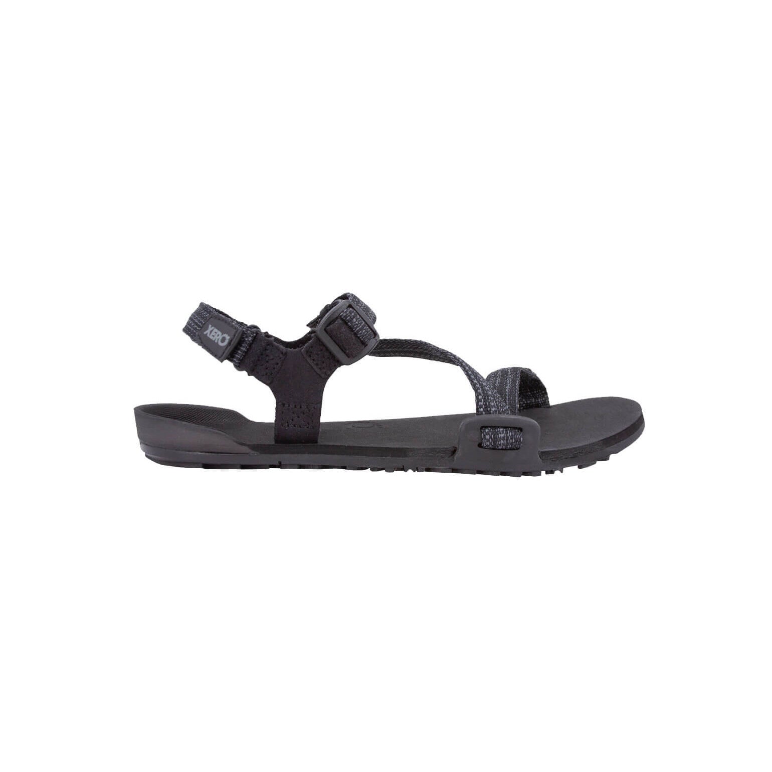 Xero Shoes Z-Trail Kids Multi Black Barfußschuhe Sandalen für Kinder, rechte Seitenansicht im Onlineshop für Barfußschuhe
