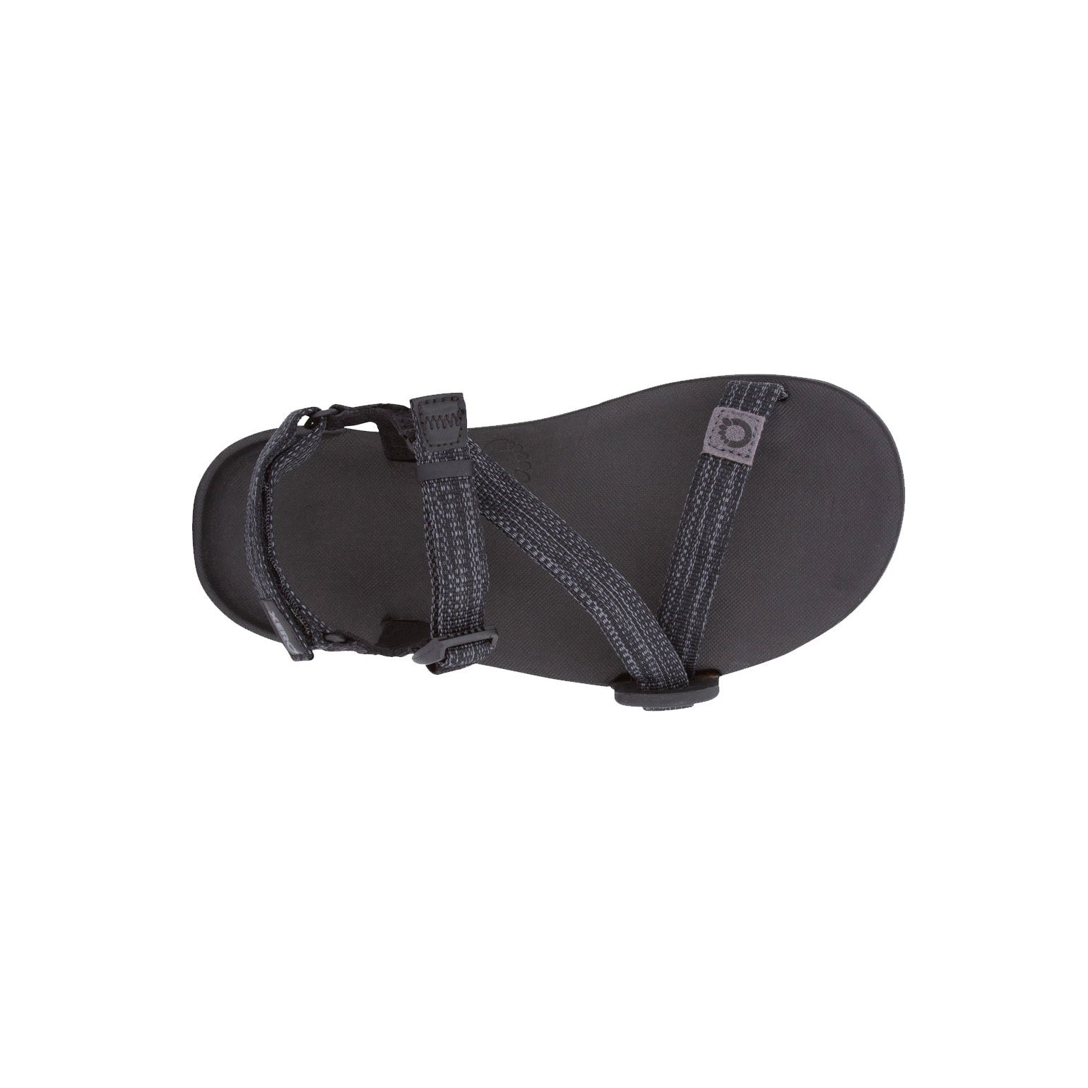 Xero Shoes Z-Trail Kids Multi Black Barfußschuhe Sandalen für Kinder, Draufsicht im Onlineshop für Barfußschuhe