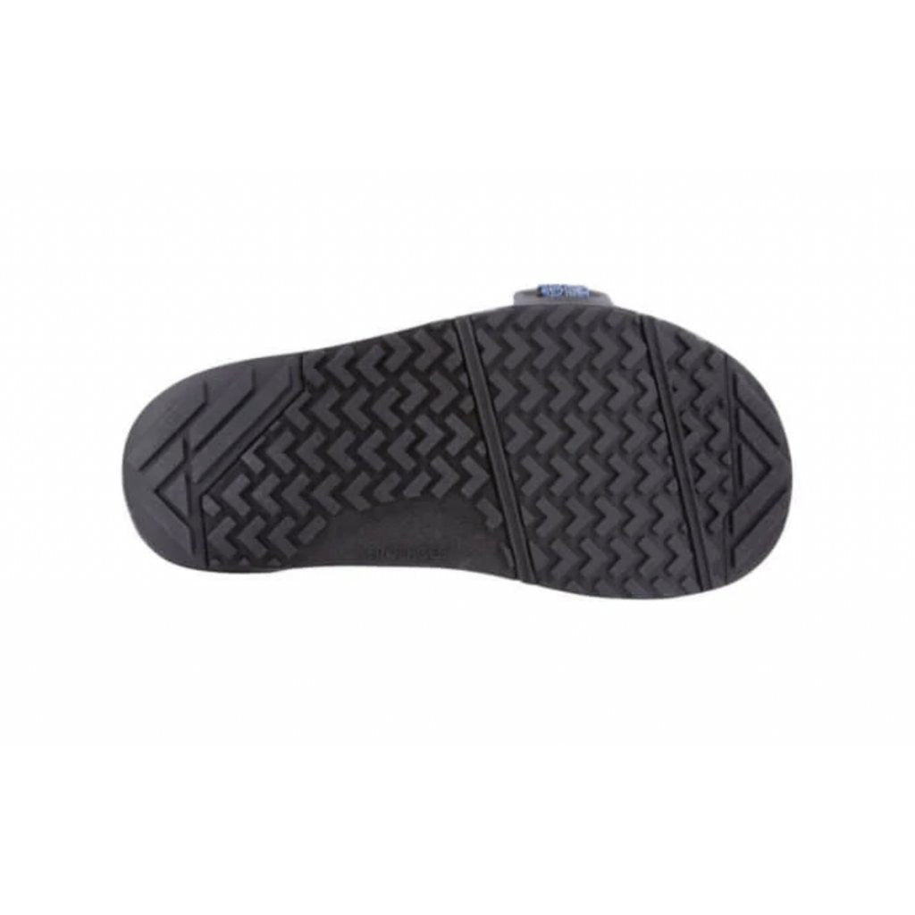 Xero Shoes Z-Trail Kids Multi Blue Barfußschuhe Sandalen für Kinder, Sohlenansicht im Onlineshop für Barfußschuhe