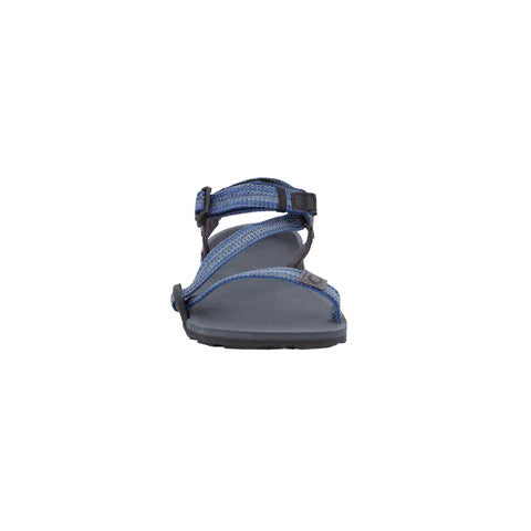 Xero Shoes Z-Trail Kids Multi Blue Barfußschuhe Sandalen für Kinder, Frontansicht im Onlineshop für Barfußschuhe