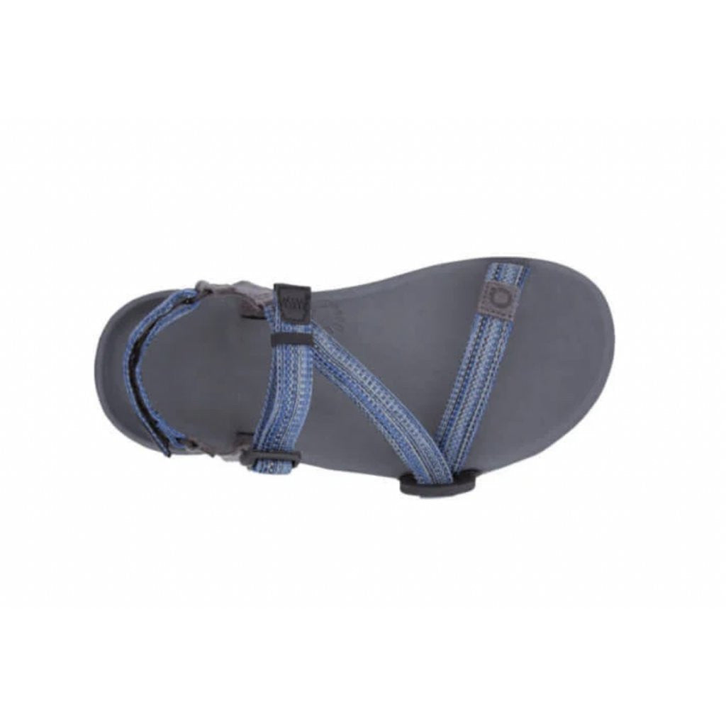 Xero Shoes Z-Trail Kids Multi Blue Barfußschuhe Sandalen für Kinder, Draufsicht im Onlineshop für Barfußschuhe