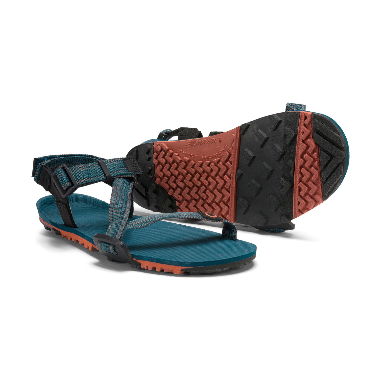 Xero Shoes Z Trail EV Barfußsandalen für Herren in deep lagoon im Onlineshop für Barfußschuhe