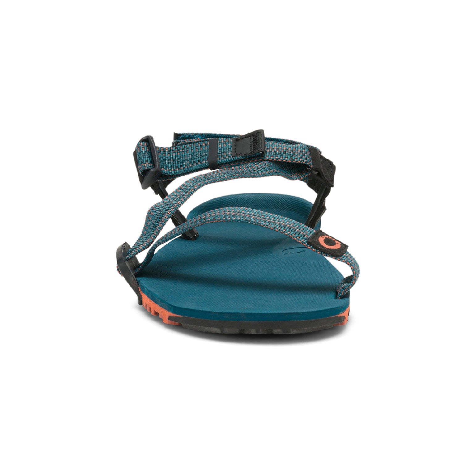 Xero Shoes Z Trail EV Barfußsandalen für Herren in deep lagoon, Vorderansicht im Onlineshop für Barfußschuhe