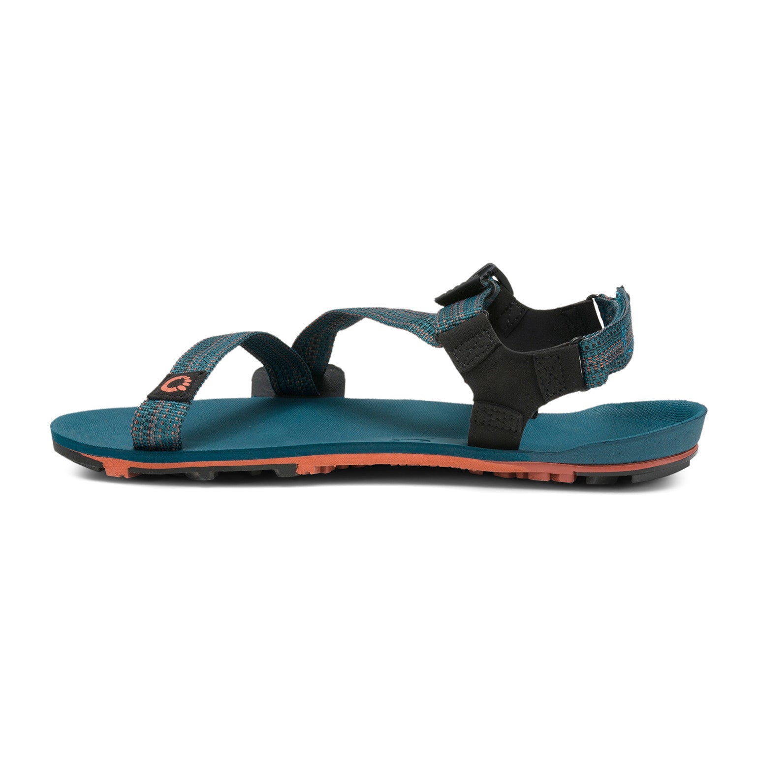 Xero Shoes Z Trail EV Barfußsandalen für Herren in deep lagoon von links im Onlineshop für Barfußschuhe