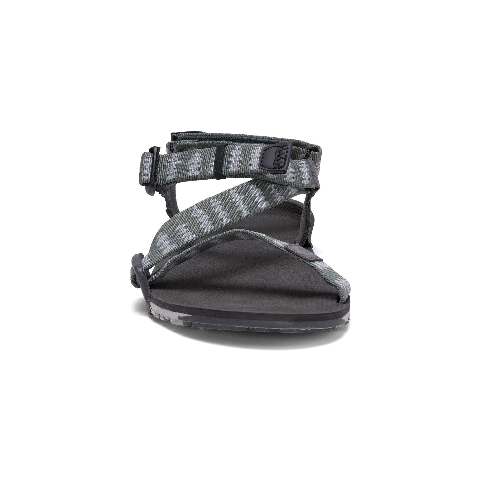 Xero Shoes Z Trail EV Barfußsandalen für Herren in Forest, Vorderansicht im Onlineshop für Barfußschuhe