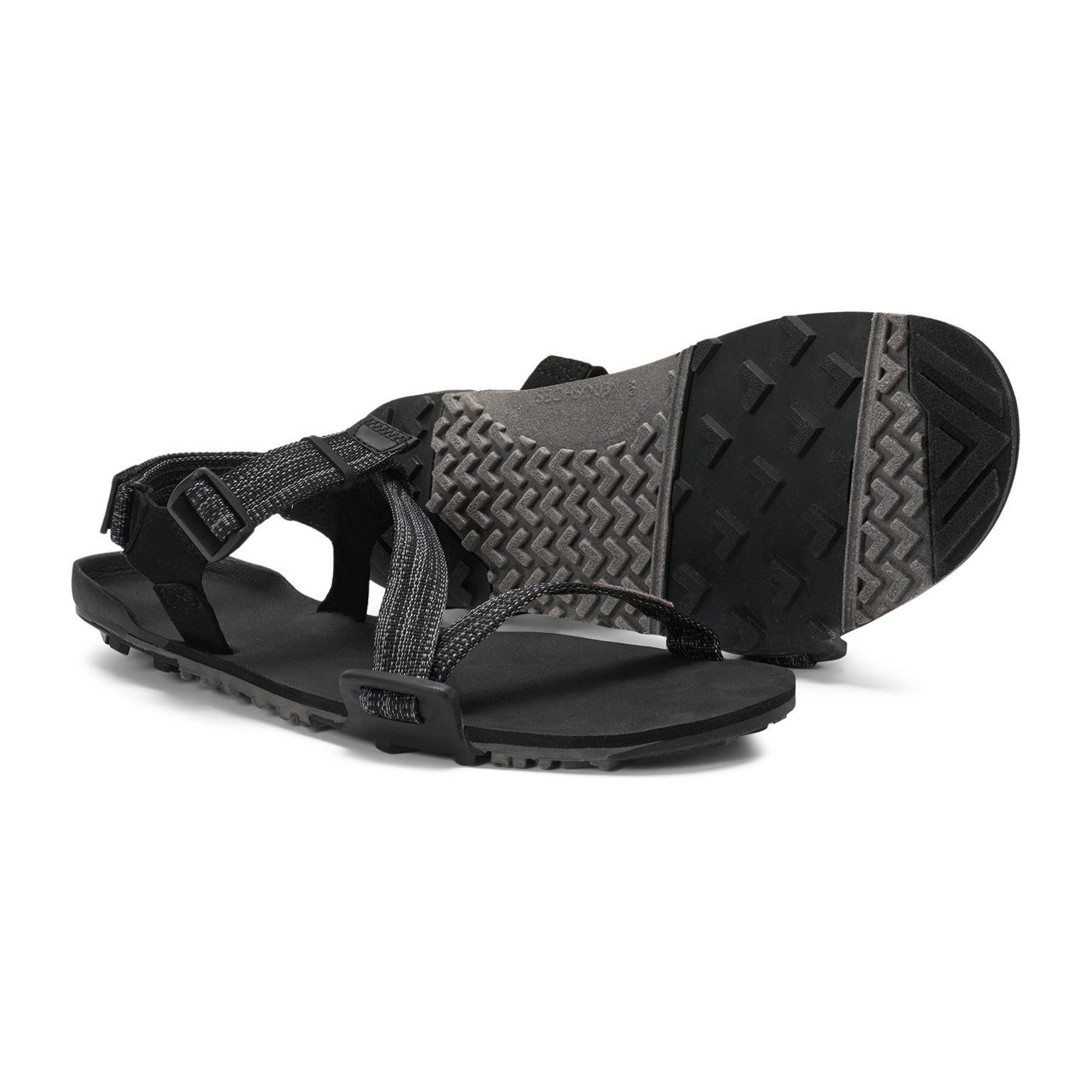 Xero Shoes Z Trail EV Barfußsandalen für Herren in Multi Black, erhältlich im Onlineshop für Barfußschuhe