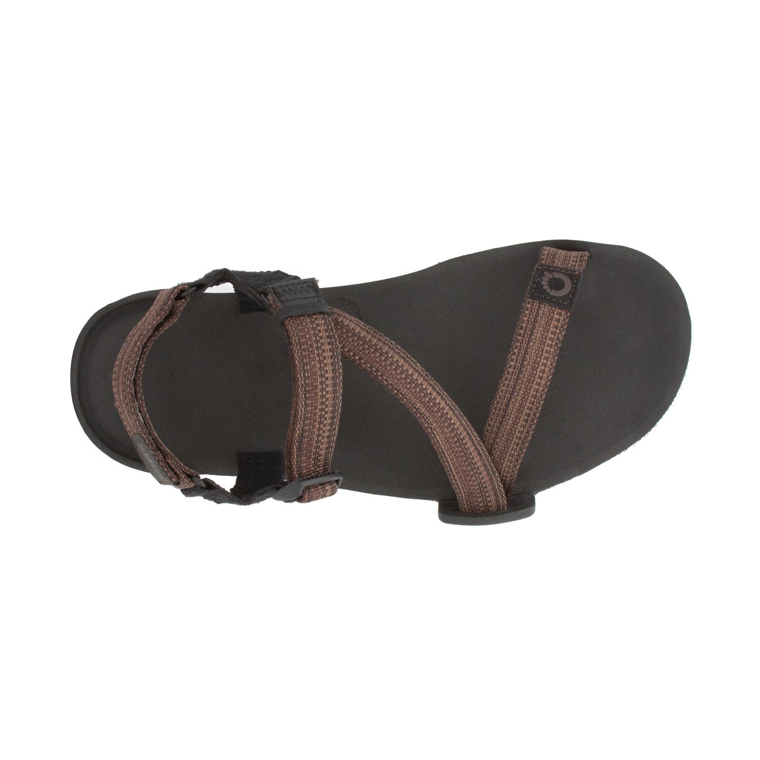 Xero Shoes Z Trail EV Barfußsandalen Herren Multi Brown, Draufsicht im Onlineshop für Barfußschuhe