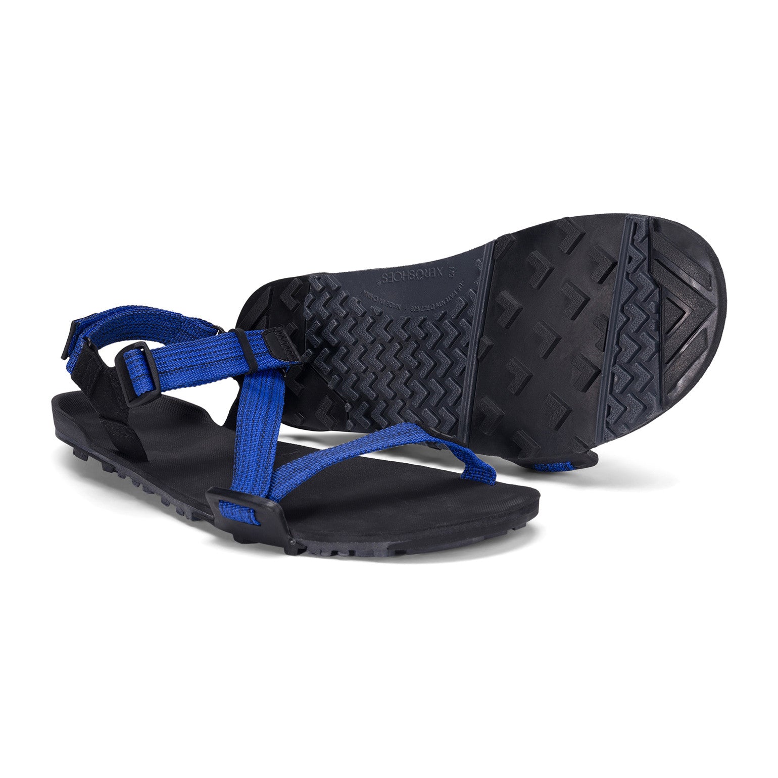 Xero Shoes Z Trail EV Barfußsandalen für Herren in sodalite blue im Onlineshop für Barfußschuhe