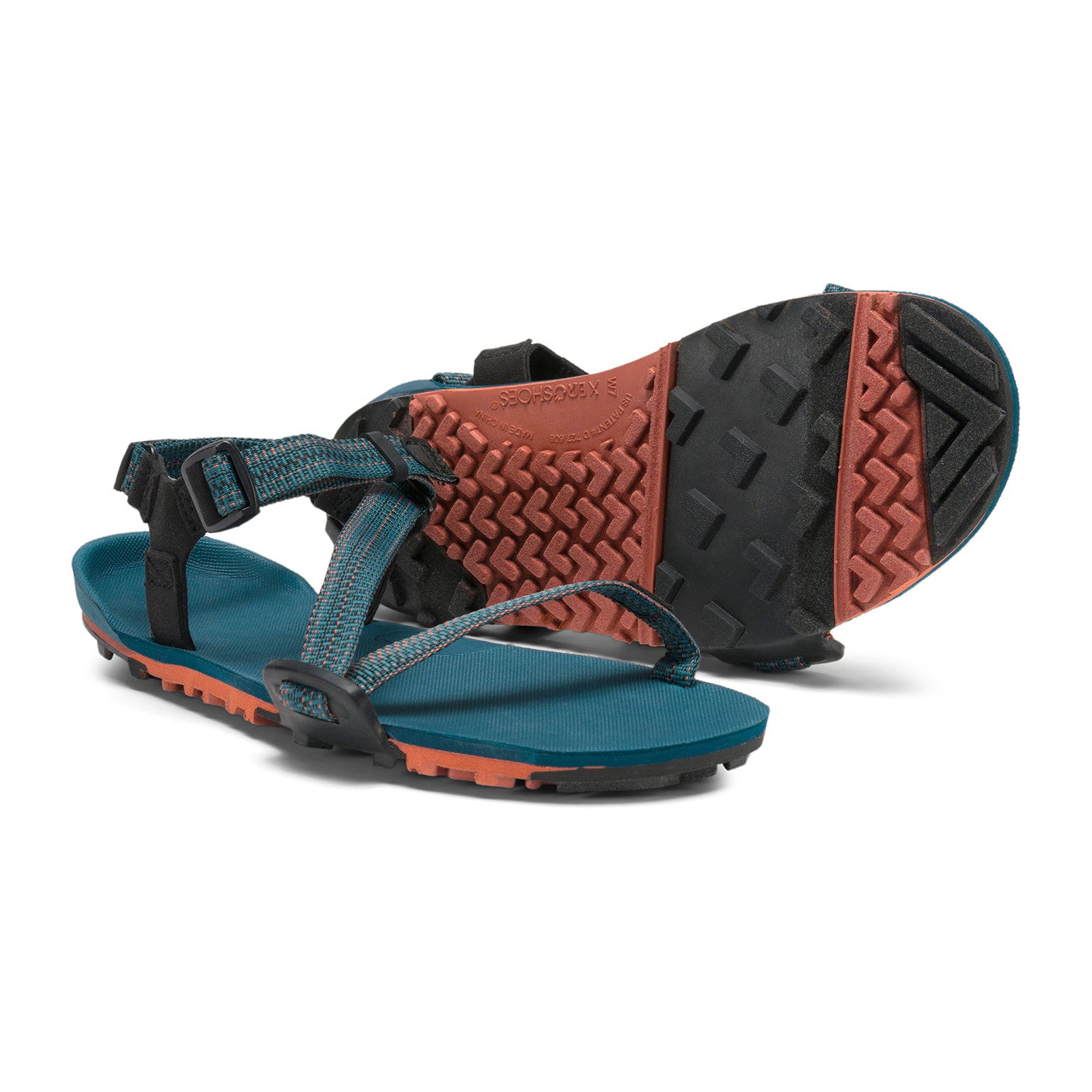 Xero Shoes Z-Trail EV Barfußsandalen für Damen in Deep Lagoon, erhältlich im Onlineshop für Barfußschuhe