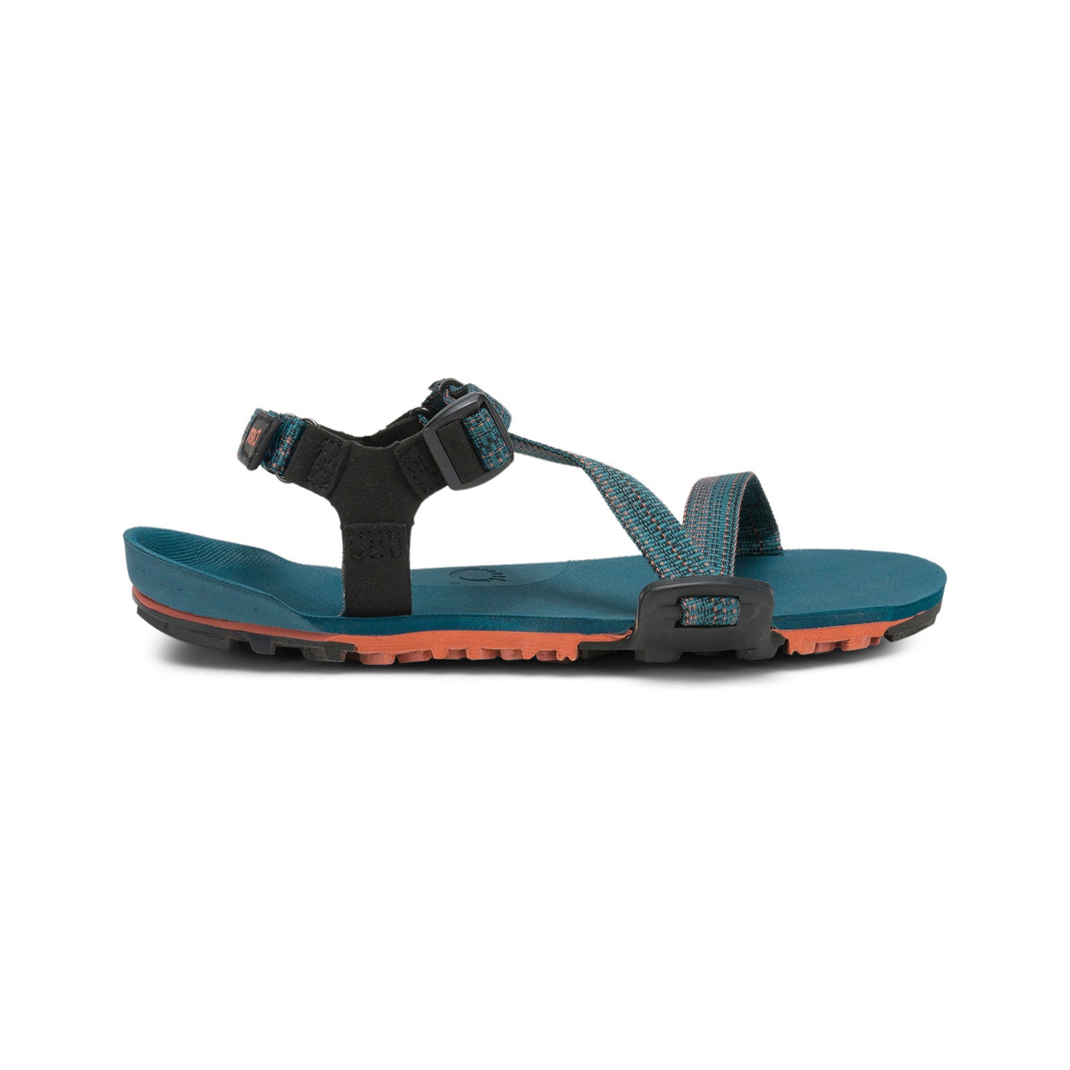 Xero Shoes Z Trail EV Barfußsandalen für Damen in Deep Lagoon, rechte Seitenansicht im Onlineshop für Barfußschuhe