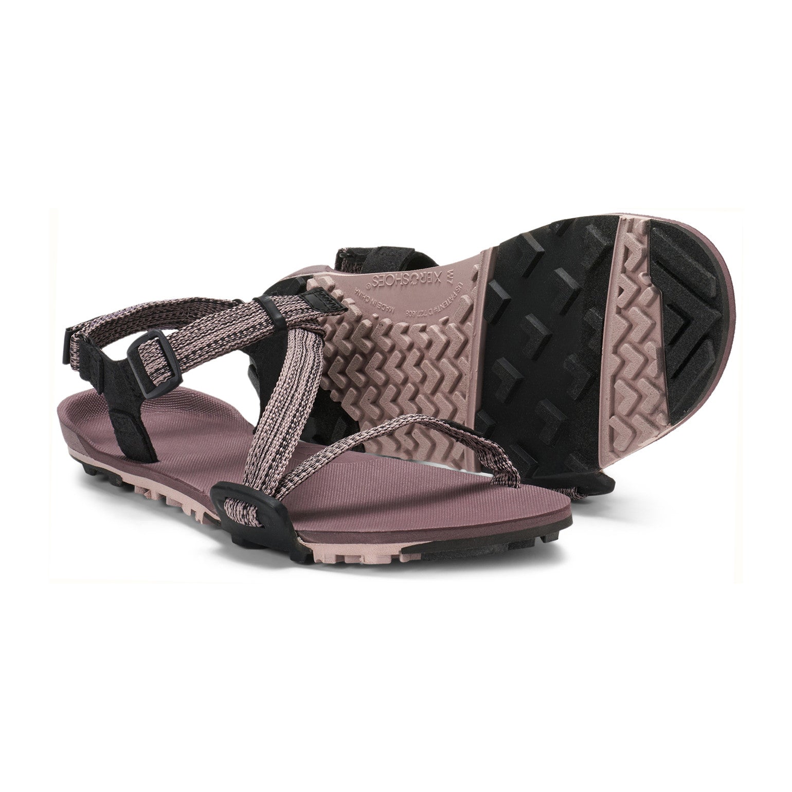 Xero Shoes Z-Trail EV Barfußsandalen für Damen in Dusty Rose, erhältlich im Onlineshop für Barfußschuhe