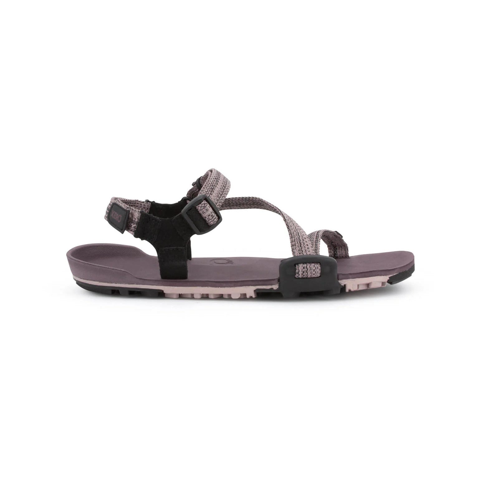 Xero Shoes Z Trail EV Barfußsandalen für Damen in Dusty Rose, rechte Seitenansicht im Onlineshop für Barfußschuhe