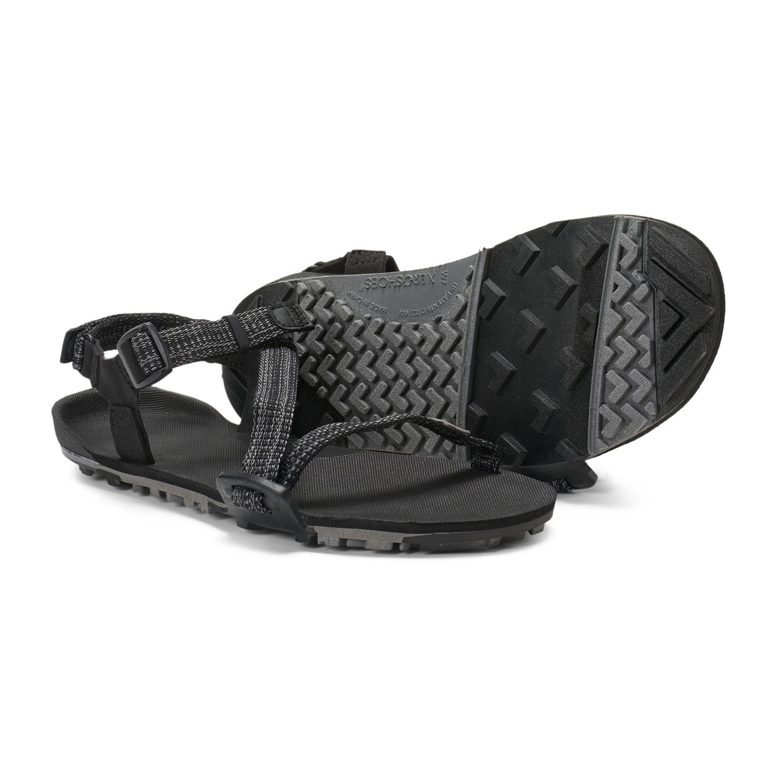 Xero Shoes Z-Trail EV Barfußsandalen für Damen in Schwarz-Multi, verfügbar im Onlineshop für Barfußschuhe