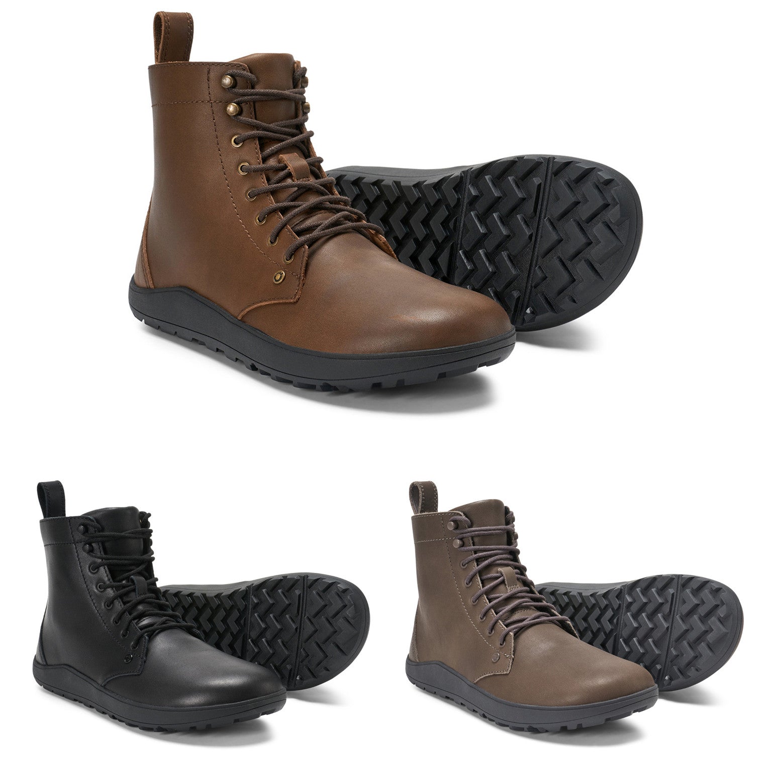 Barfußschuhe Xero Shoes Breckenridge Damen-Knöchelstiefel aus Leder in verschiedenen Farben, erhältlich in unserem Onlineshop für Barfußschuhe.