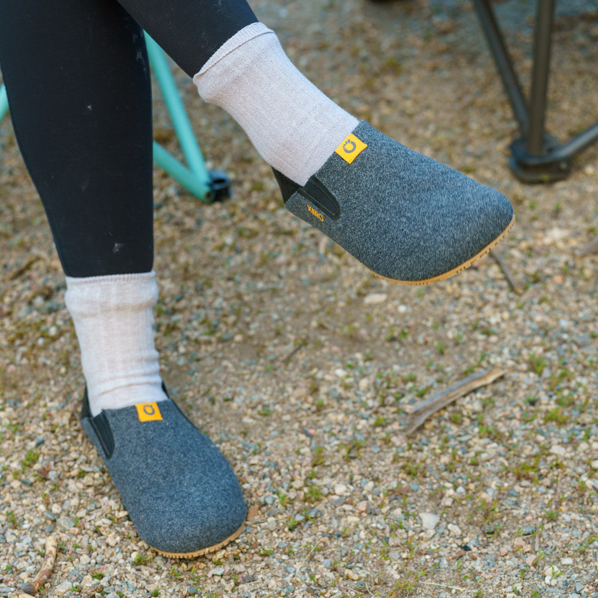 Xero Shoes Pagosa Damen Hausschuhe als Barfußschuhe im Onlineshop – am Fuß getragen