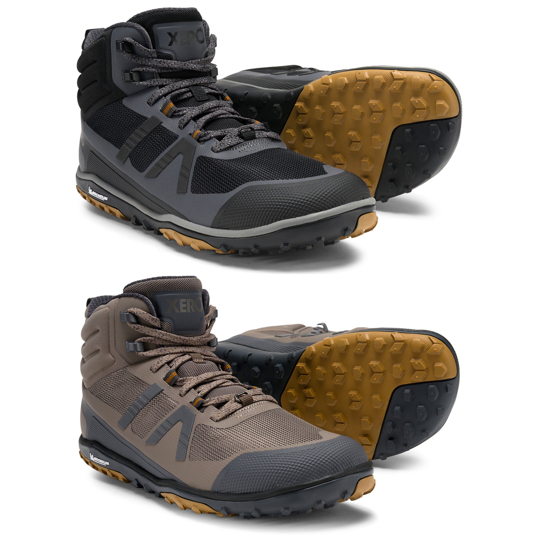 Xero Shoes Scrambler Mid II Barfußschuhe für Herren, verschiedene Farben, Wanderschuhe im Onlineshop für Barfußschuhe