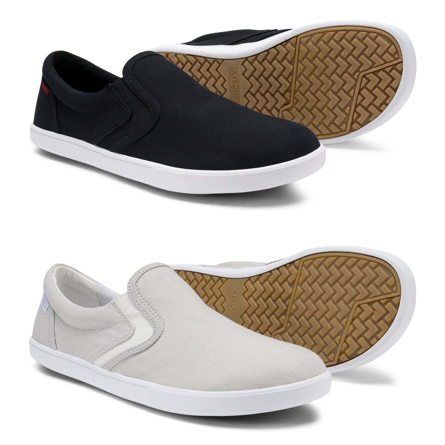 Xero Shoes Dillon Canvas Slip-On Barfußschuhe für Herren in verschiedenen Farben, bequem und vielseitig für den Alltag. Erhältlich in unserem Onlineshop für Barfußschuhe.