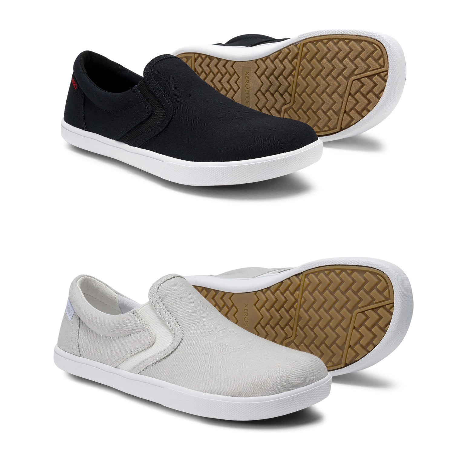 Xero Shoes Dillon Canvas Slip-On Barfußschuhe für Damen in verschiedenen Farben, bequeme Sneaker für Alltag und Freizeit. Erhältlich in unserem Onlineshop für Barfußschuhe.